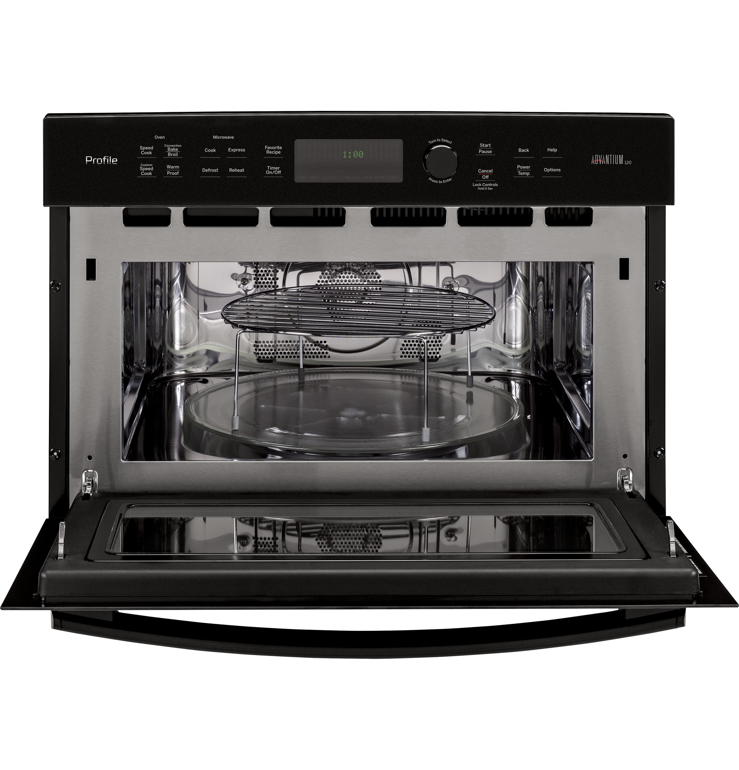 Series 27 in. Single Wall Oven Advantium Technology PSB9100DFBB