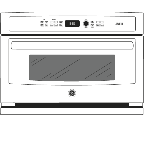 Series 27 in. Single Wall Oven Advantium Technology PSB9100DFBB