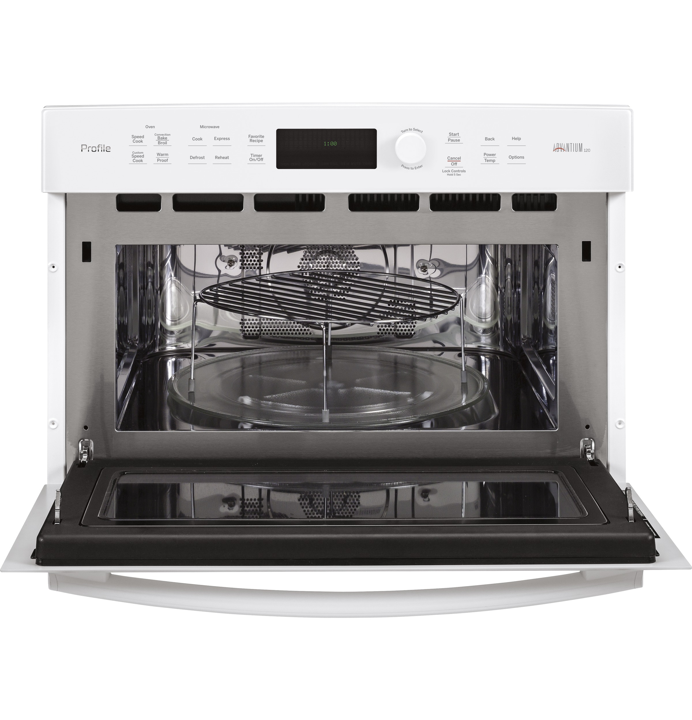 Series 27 in. Single Wall Oven Advantium Technology PSB9100DFWW