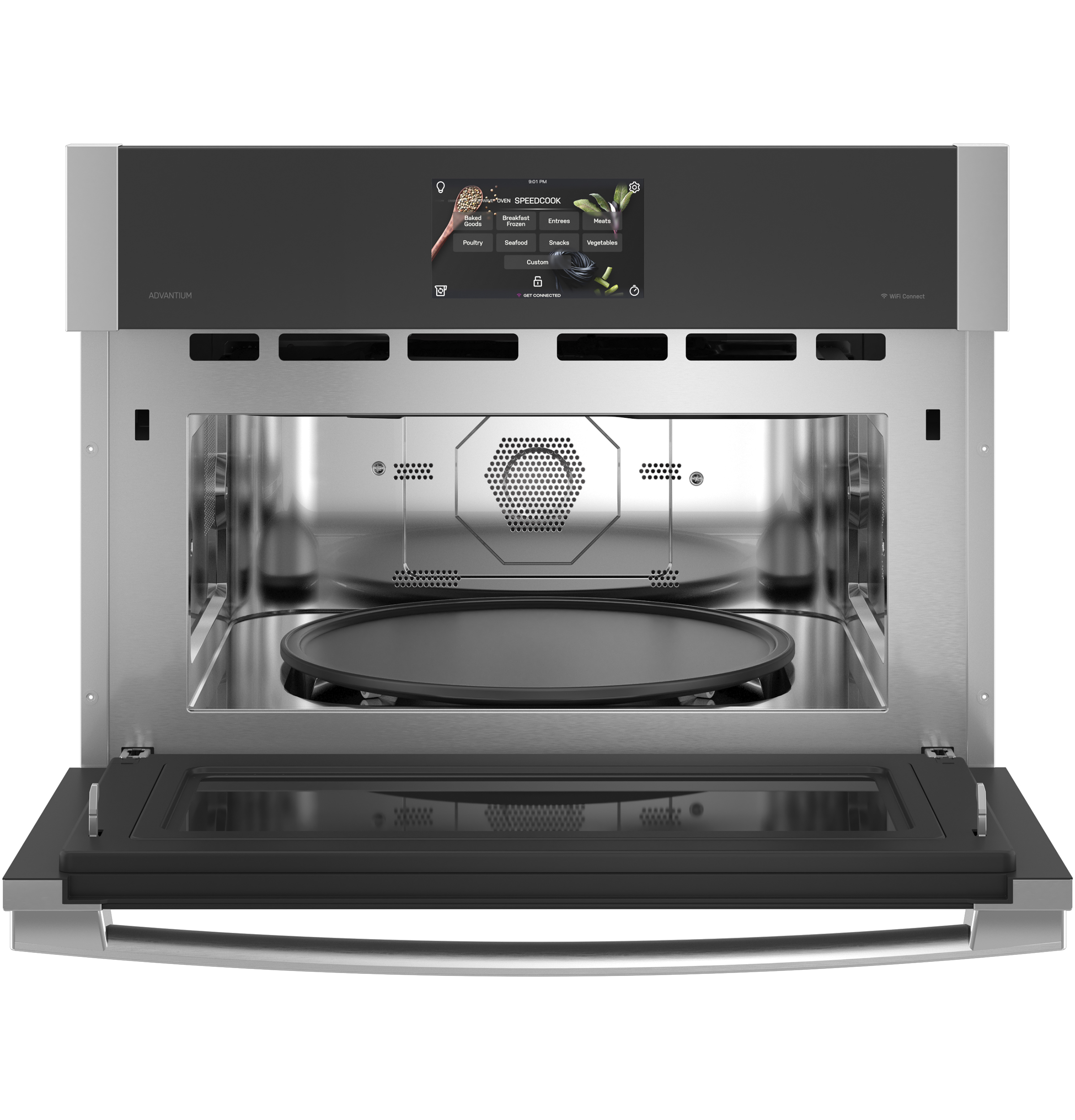 27" Single Wall Oven with 120V Advantium Technology view 3