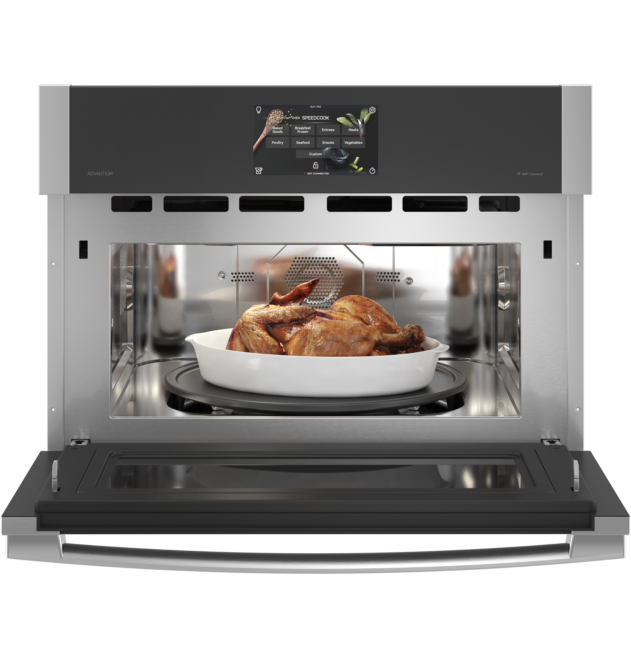 27" Single Wall Oven with 120V Advantium Technology view 4