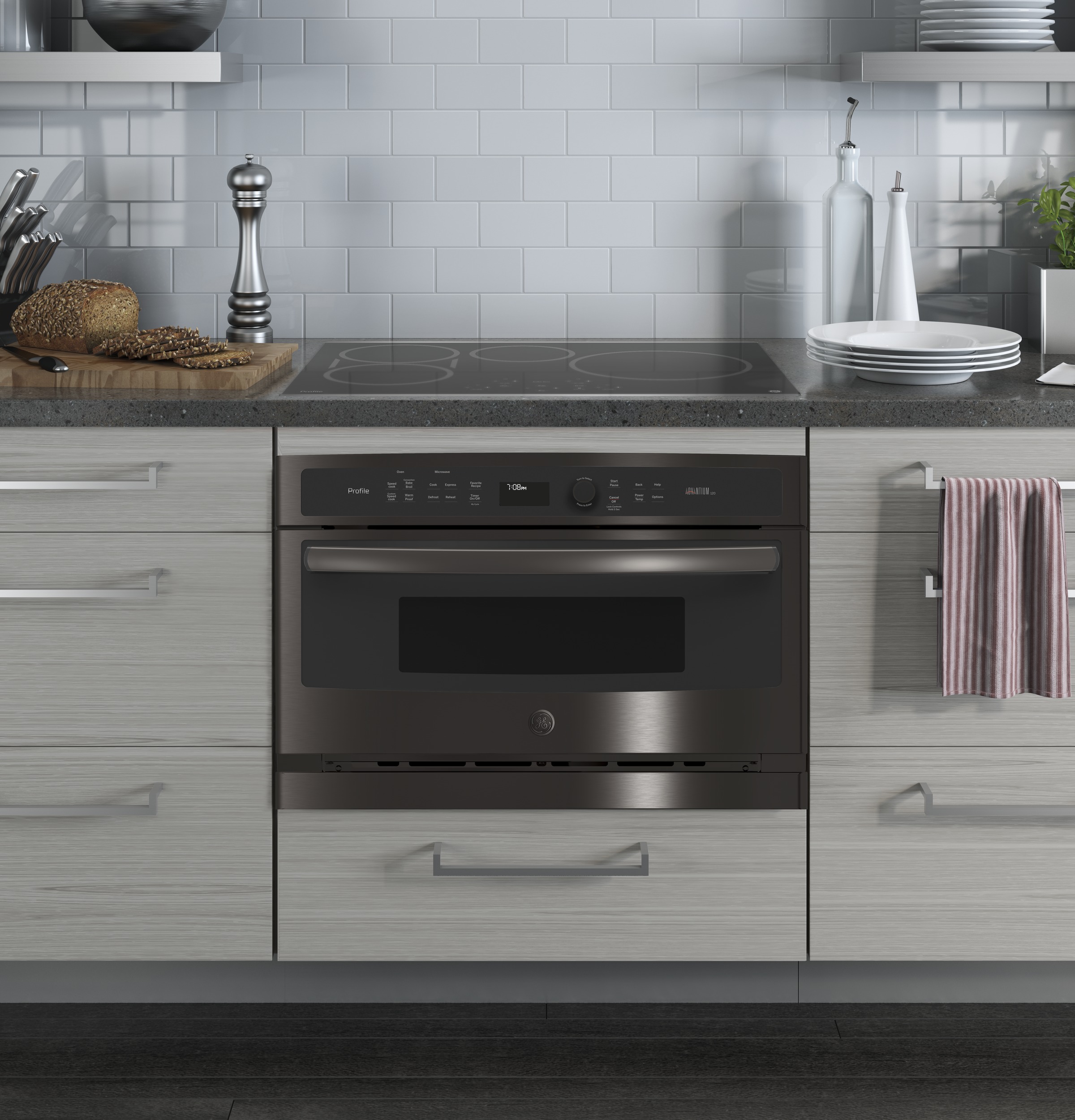 30 in. Single Wall Oven with Advantium Technology PSB9120BLTS