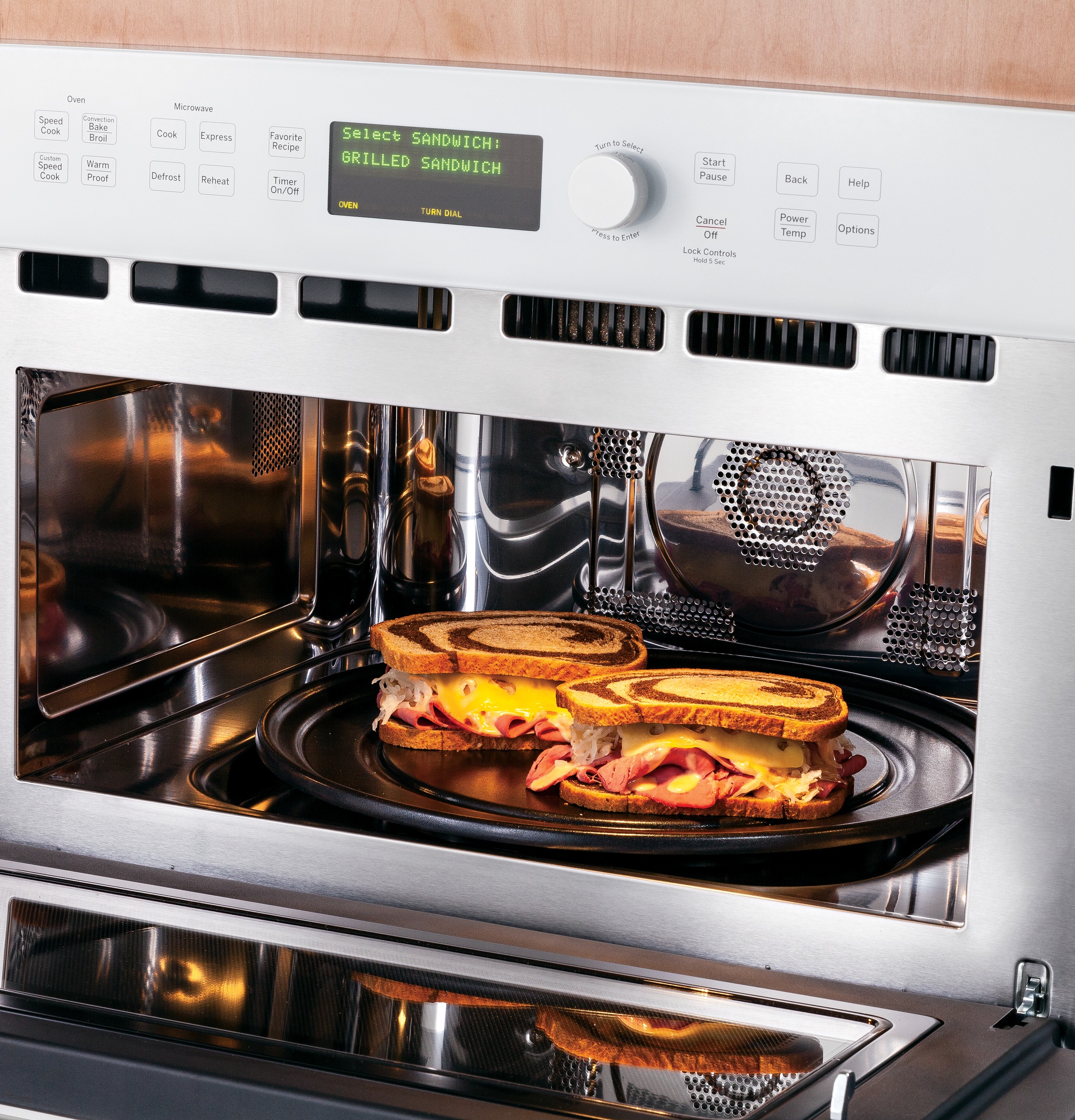 Series 30 in. Single Wall Oven with Advantium Technology PSB9120DFWW
