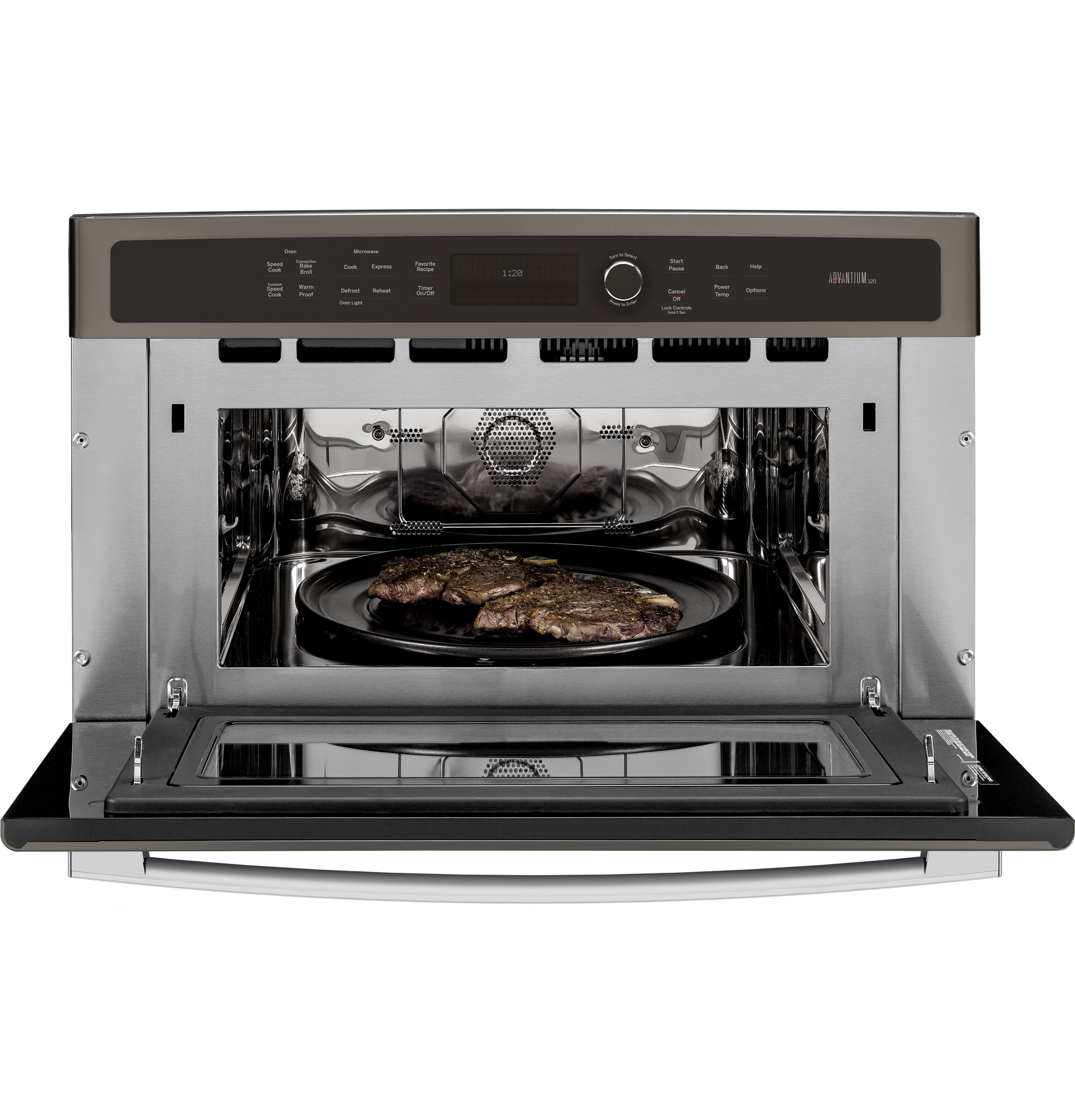 30 in. Single Wall Oven with Advantium Technology PSB9120EFES