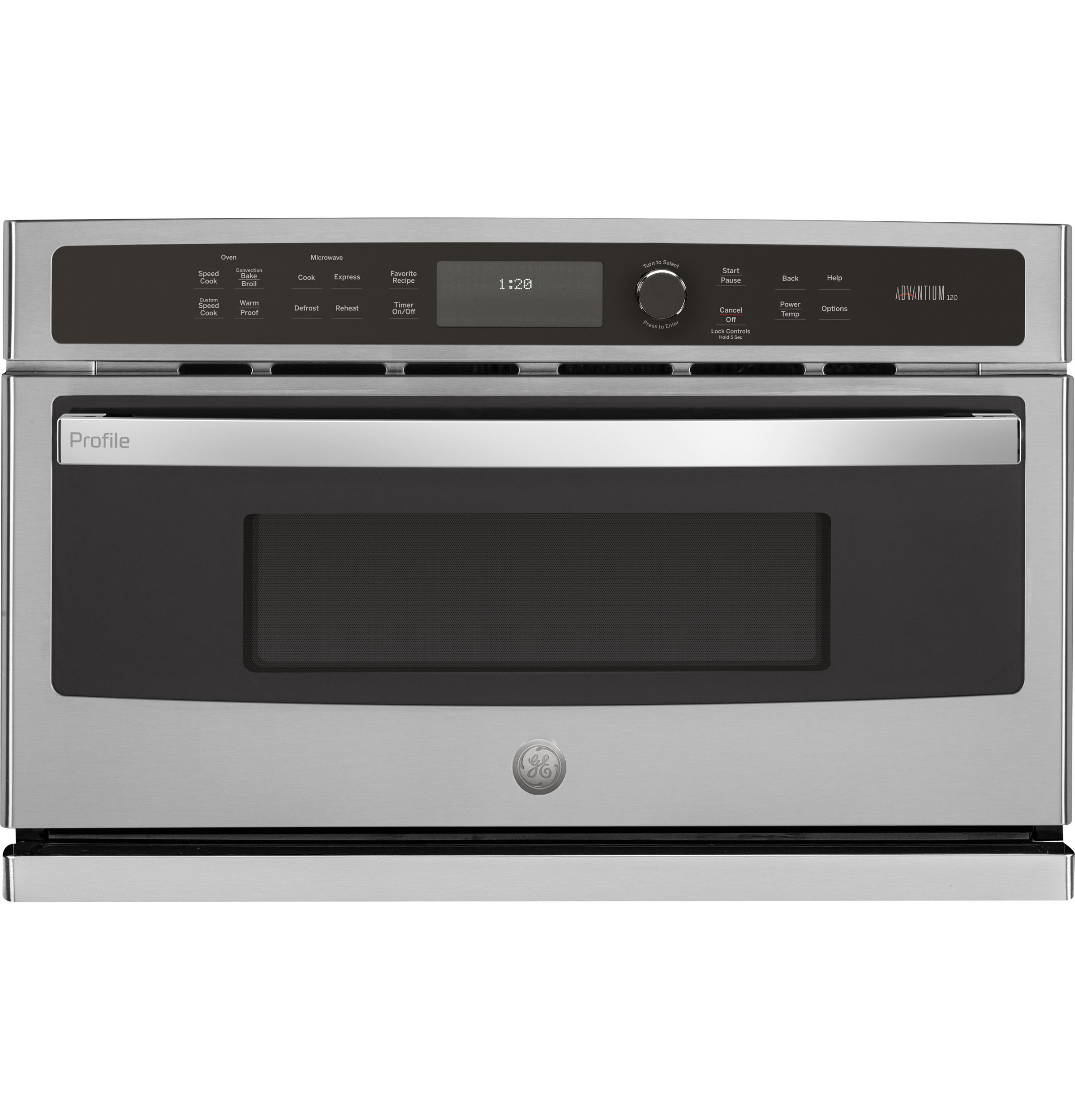 Ge Profile™ 30 In. Single Wall Oven With Advantium® Technology PSB9120SFSS