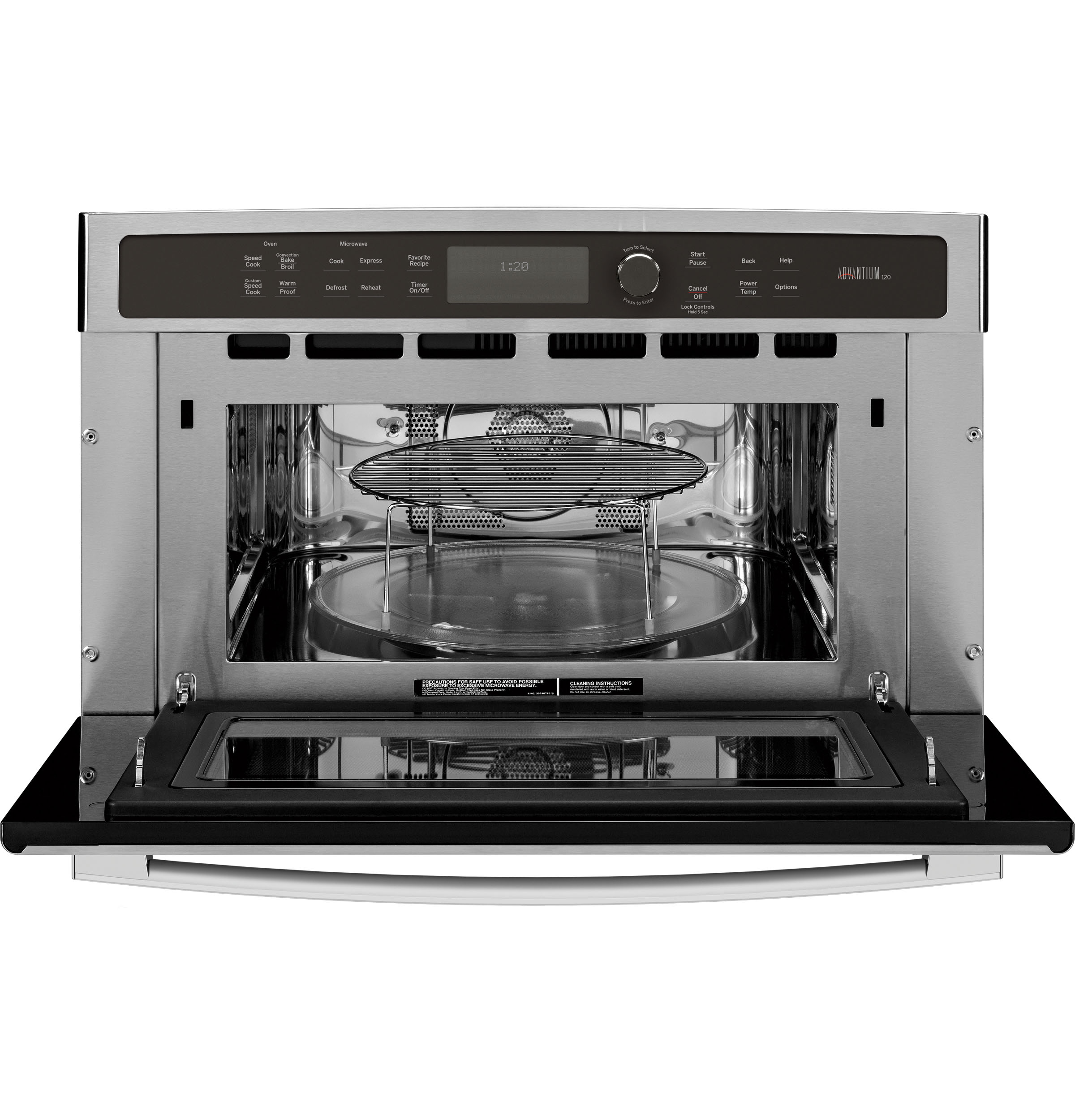 Ge Profile™ 30 In. Single Wall Oven With Advantium® Technology PSB9120SFSS