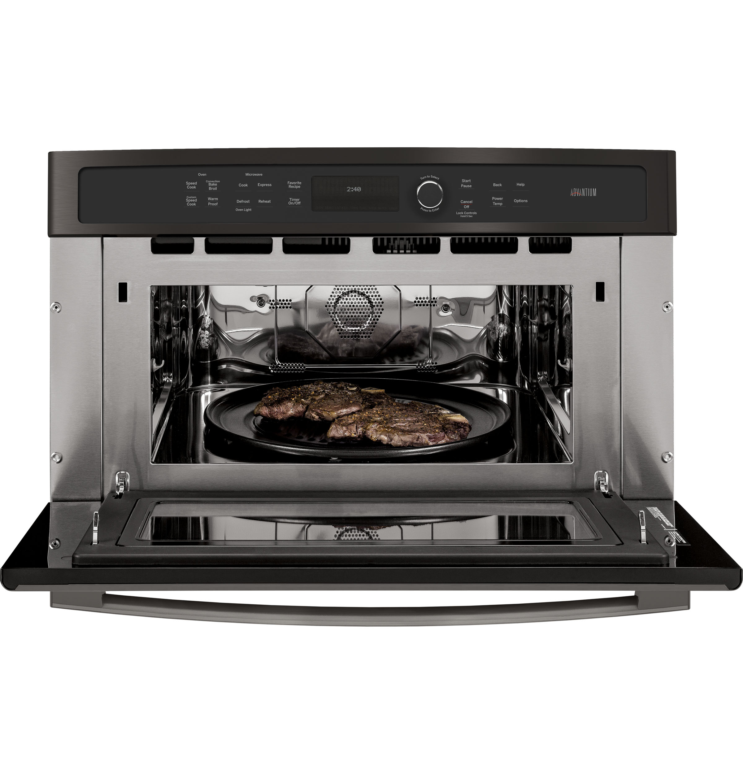 30 in. Single Wall Oven with Advantium Technology PSB9240BLTS