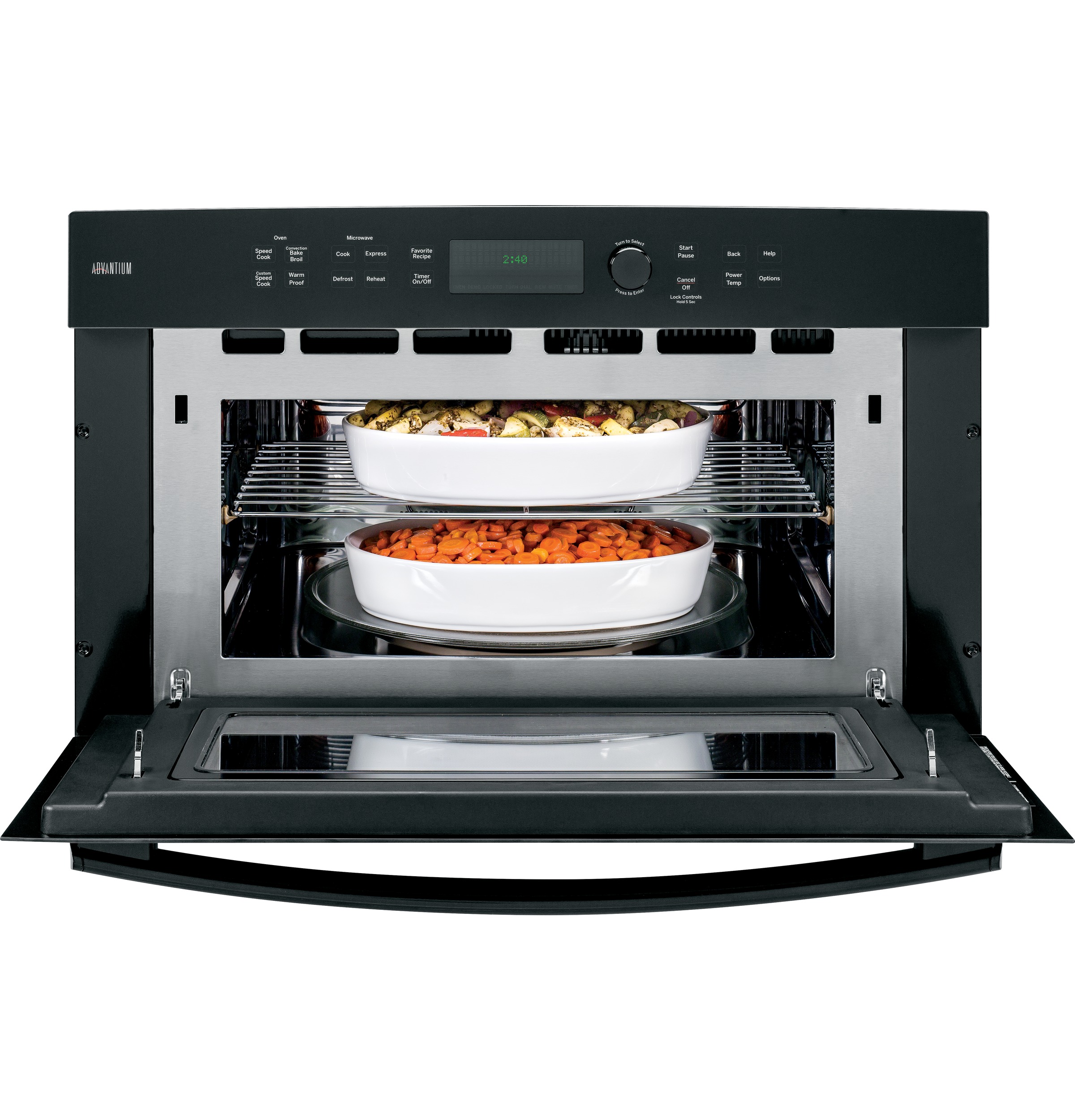 Series 30 in. Single Wall Oven with Advantium Technology PSB9240DFBB