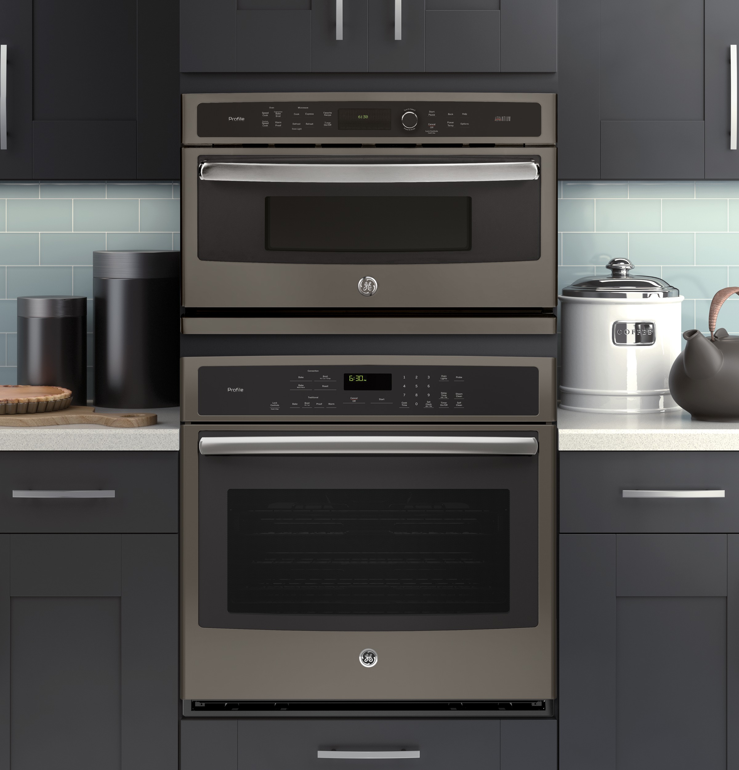 30 in. Single Wall Oven with Advantium Technology PSB9240EFES