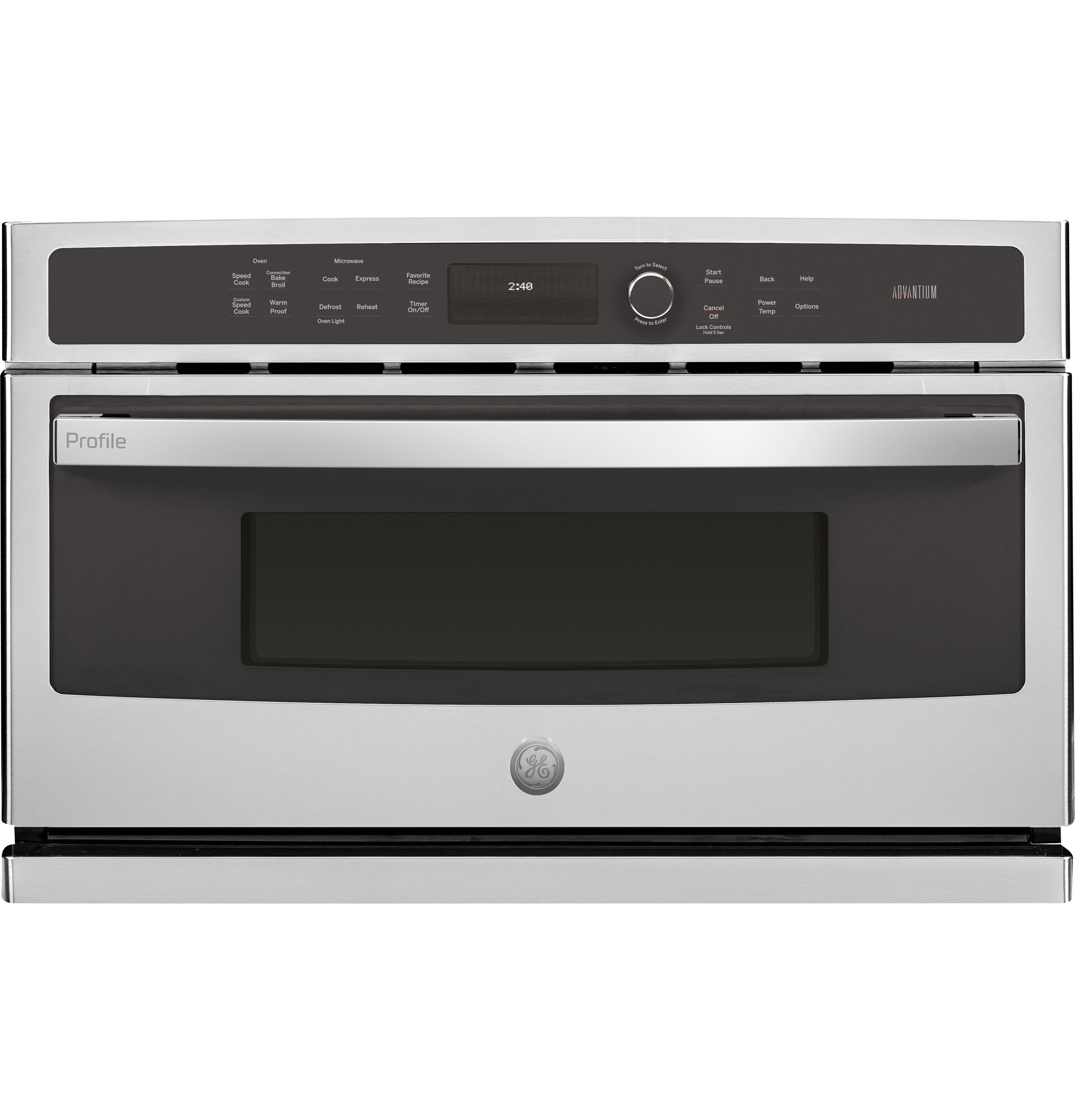 Ge Profile™ 30 In. Single Wall Oven With Advantium® Technology PSB9240SFSS