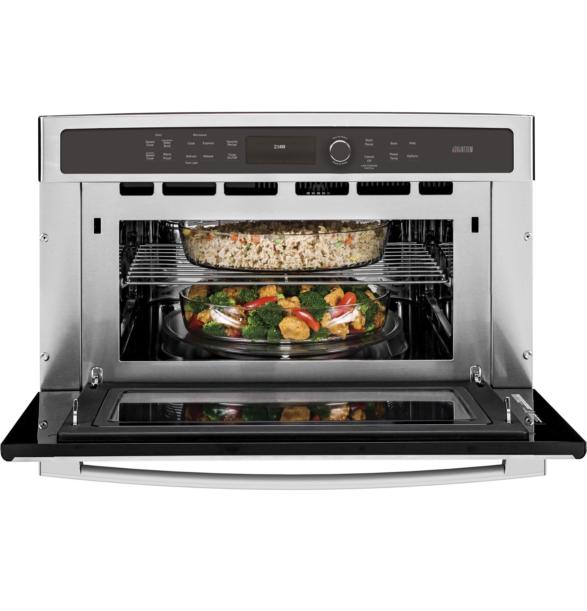 Ge Profile™ 30 In. Single Wall Oven With Advantium® Technology PSB9240SFSS