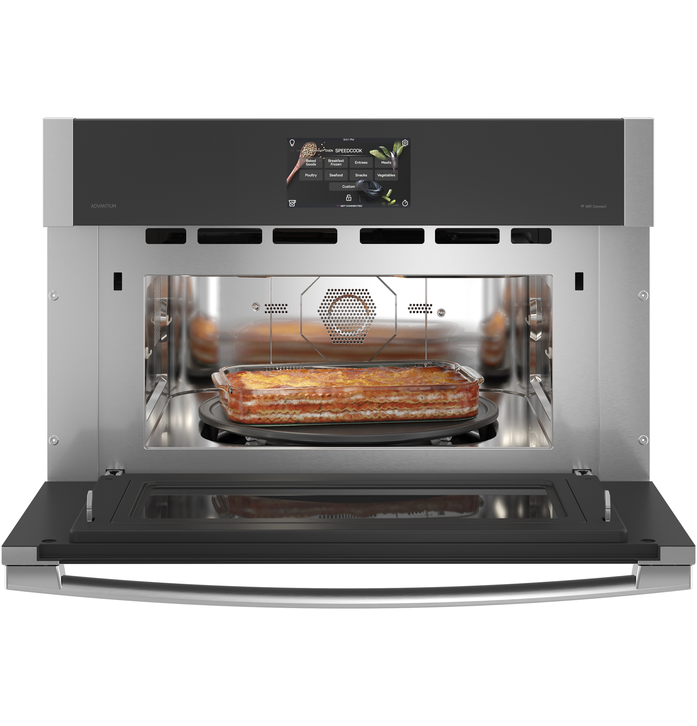 30" Single Wall Oven with 240V Advantium Technology view 3