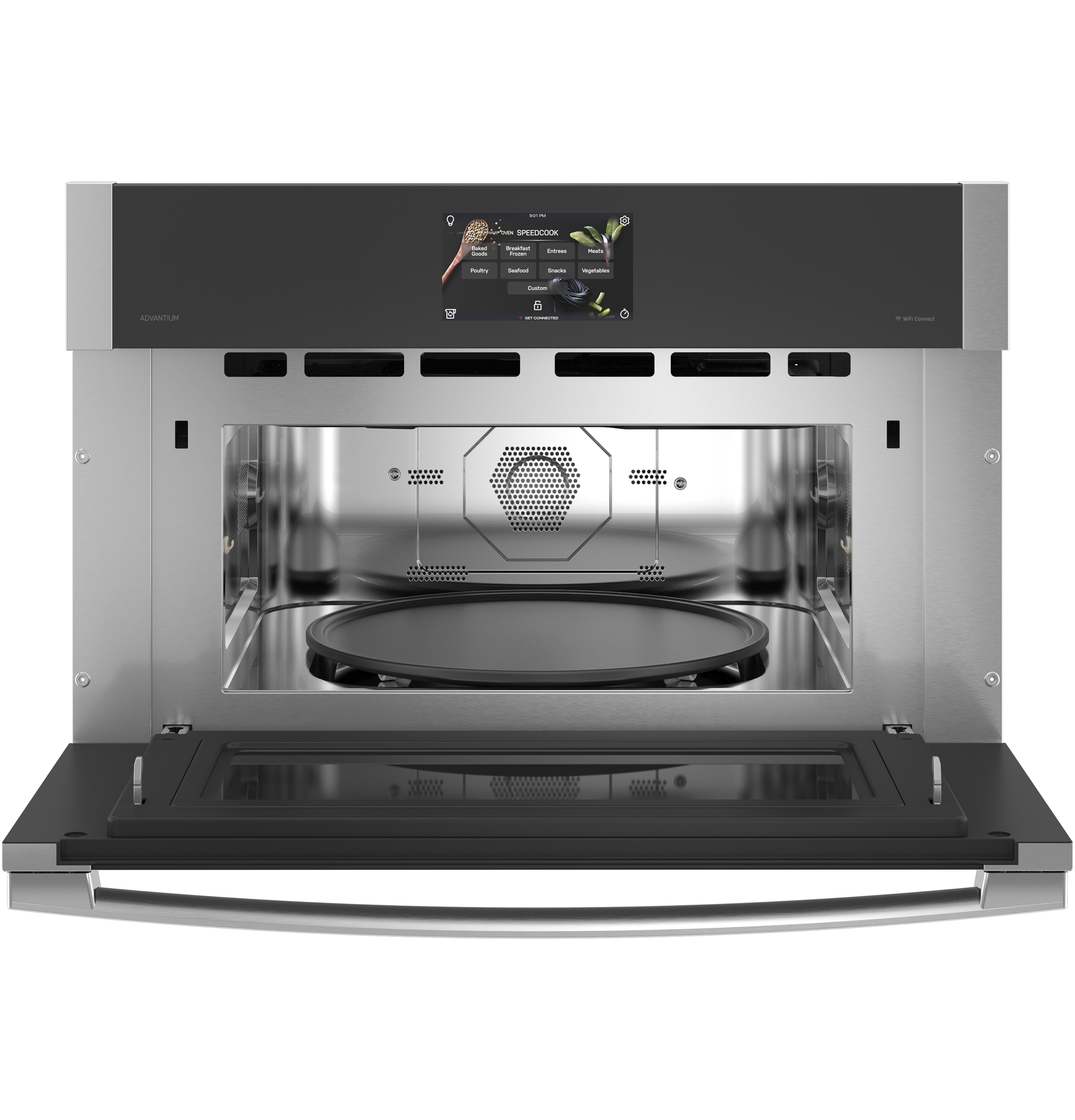 30" Single Wall Oven with 240V Advantium Technology view 4
