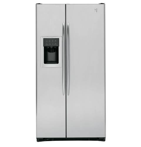 22.6 Cu. Ft. Stainless Side-By-Side Refrigerator with Dispenser PSC23PSSSS
