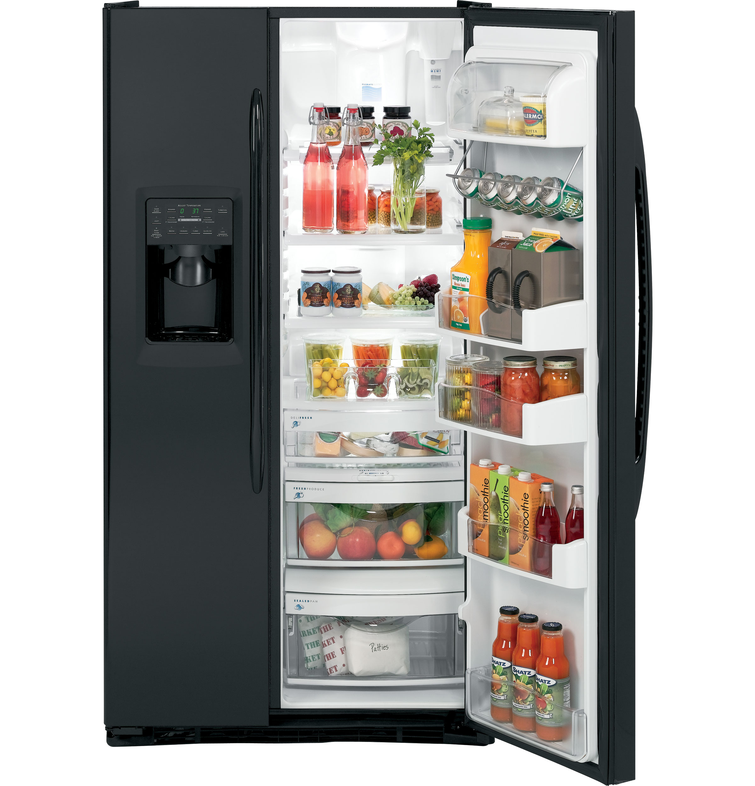 23.3 Cu. Ft. Side-by-Side Refrigerator PSCF3RGXBB