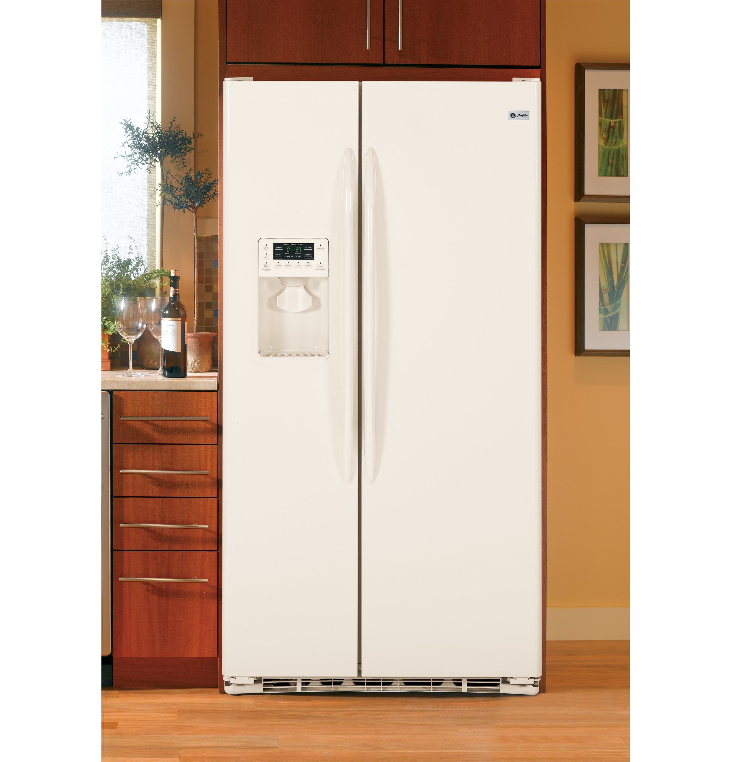 23.3 Cu. Ft. Side-by-Side Refrigerator PSCF3RGXCC