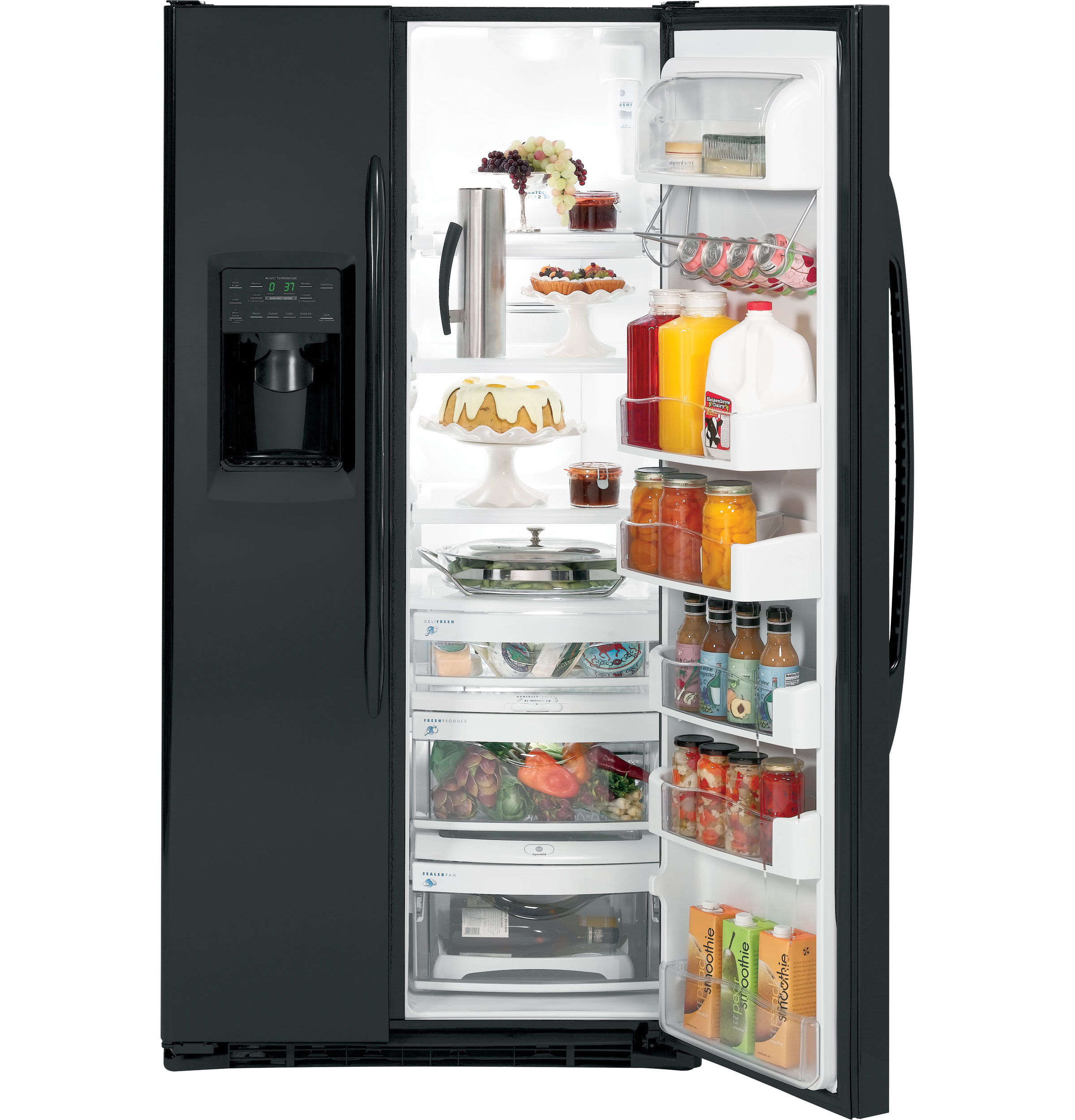 24.6 Cu. Ft. Side-by-Side Refrigerator PSCF5RGXBB