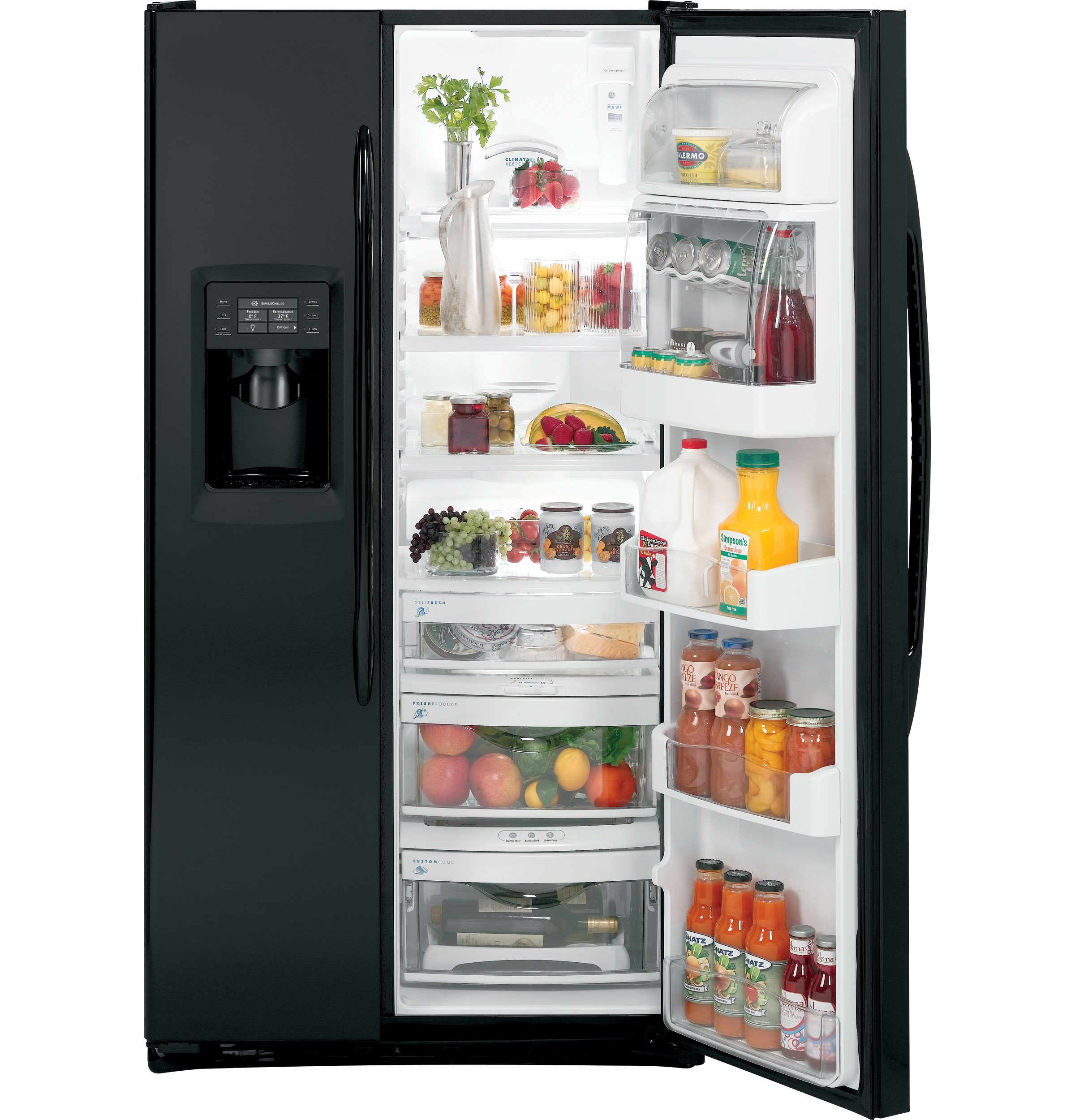 23.2 Cu. Ft. Side-by-Side with Integrated Dispenser PSDF3YGXBB