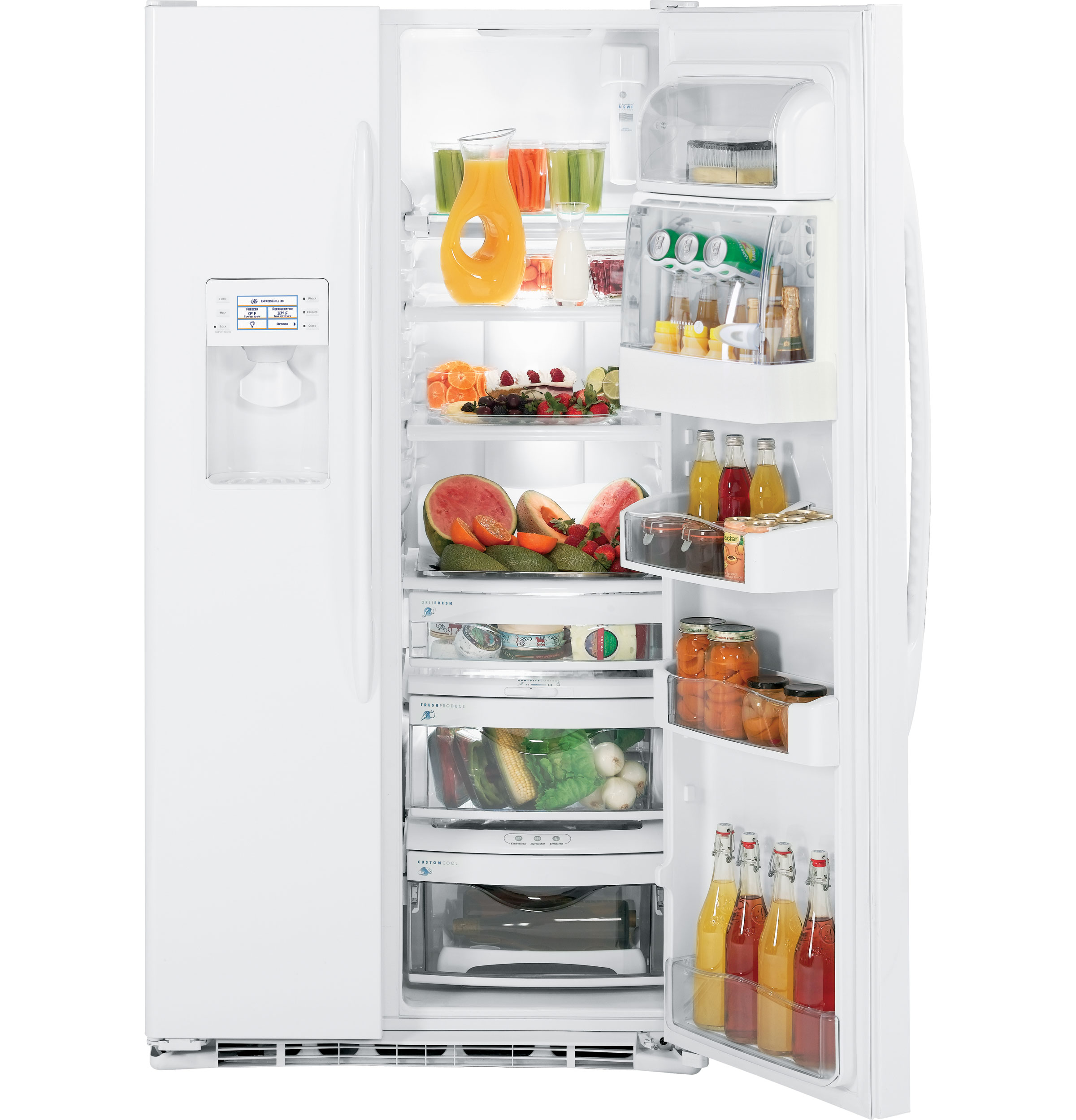 23.2 Cu. Ft. Side-by-Side with Integrated Dispenser PSDF3YGXWW
