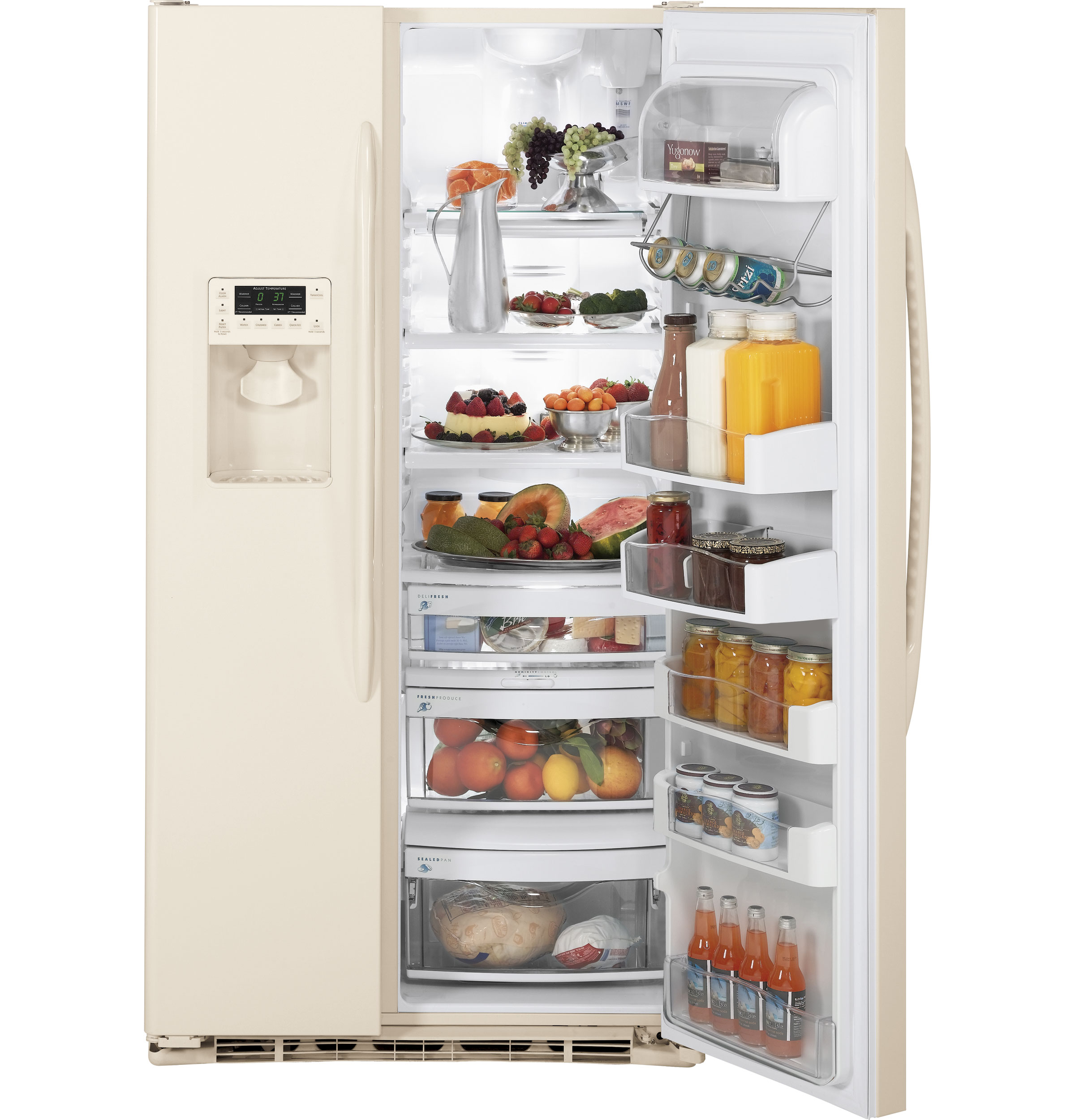 24.6 Cu. Ft. Side-by-Side Refrigerator PSDF5RGXCC