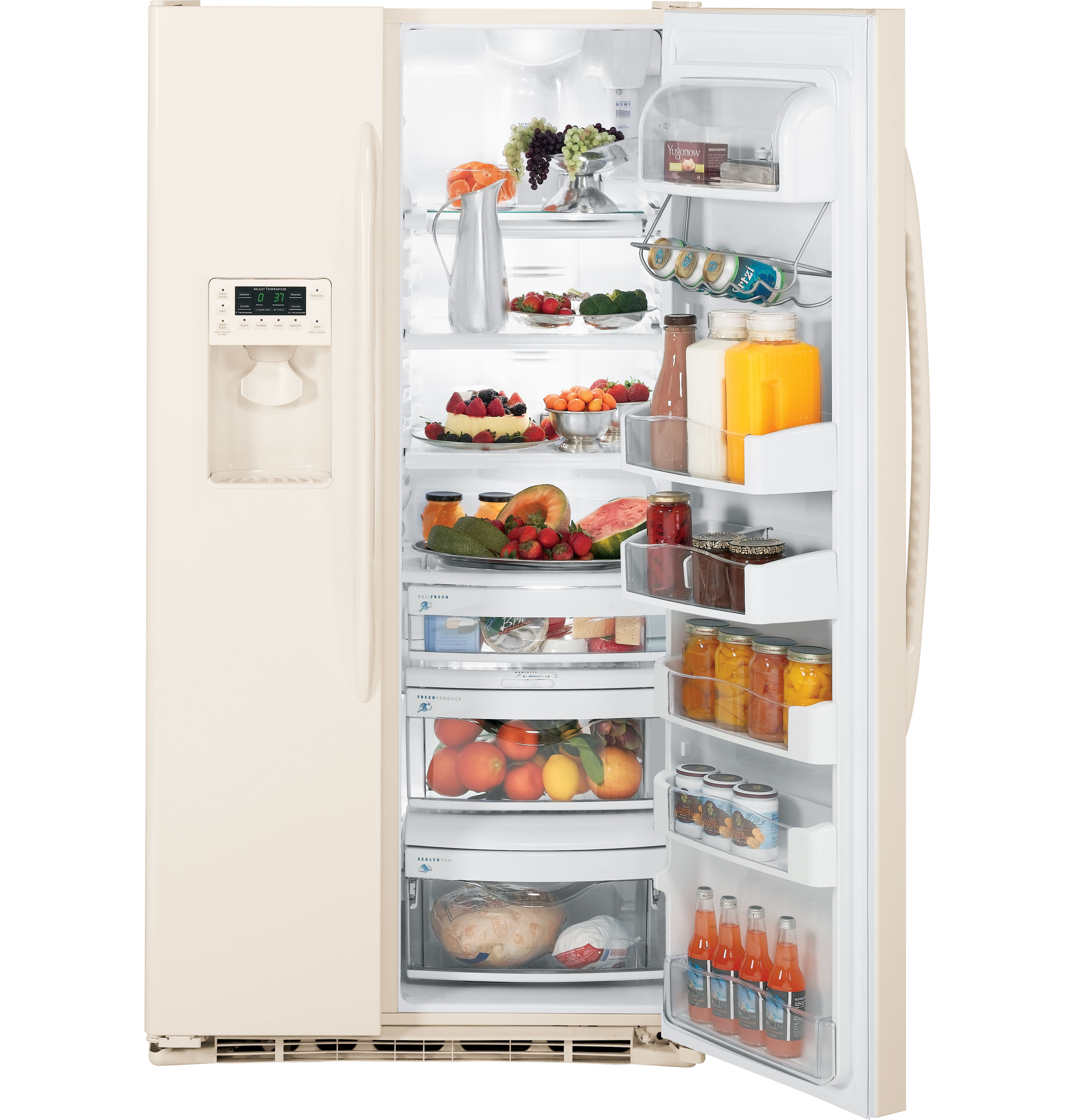 24.6 Cu. Ft. Side-by-Side Refrigerator PSDF5RGXCC