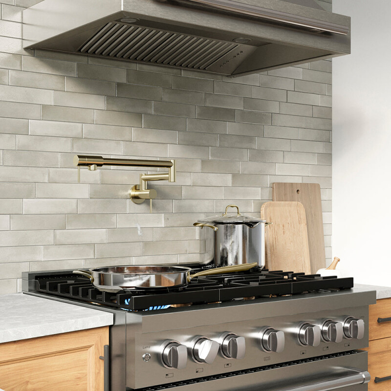 36 In. 5.2 Cu. Ft. Paramount Dual Fuel Range With 6 Burner Duopro™ Cooktop And Electric Convection Oven In Stainless Steel PSDR36