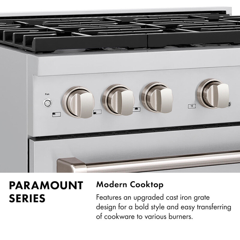 Autograph Edition 48 in. 6.7 cu. ft. Paramount Dual Fuel Range with 8 Burner DuoPro™ Cooktop and Dual Ovens PSDRZ48CB