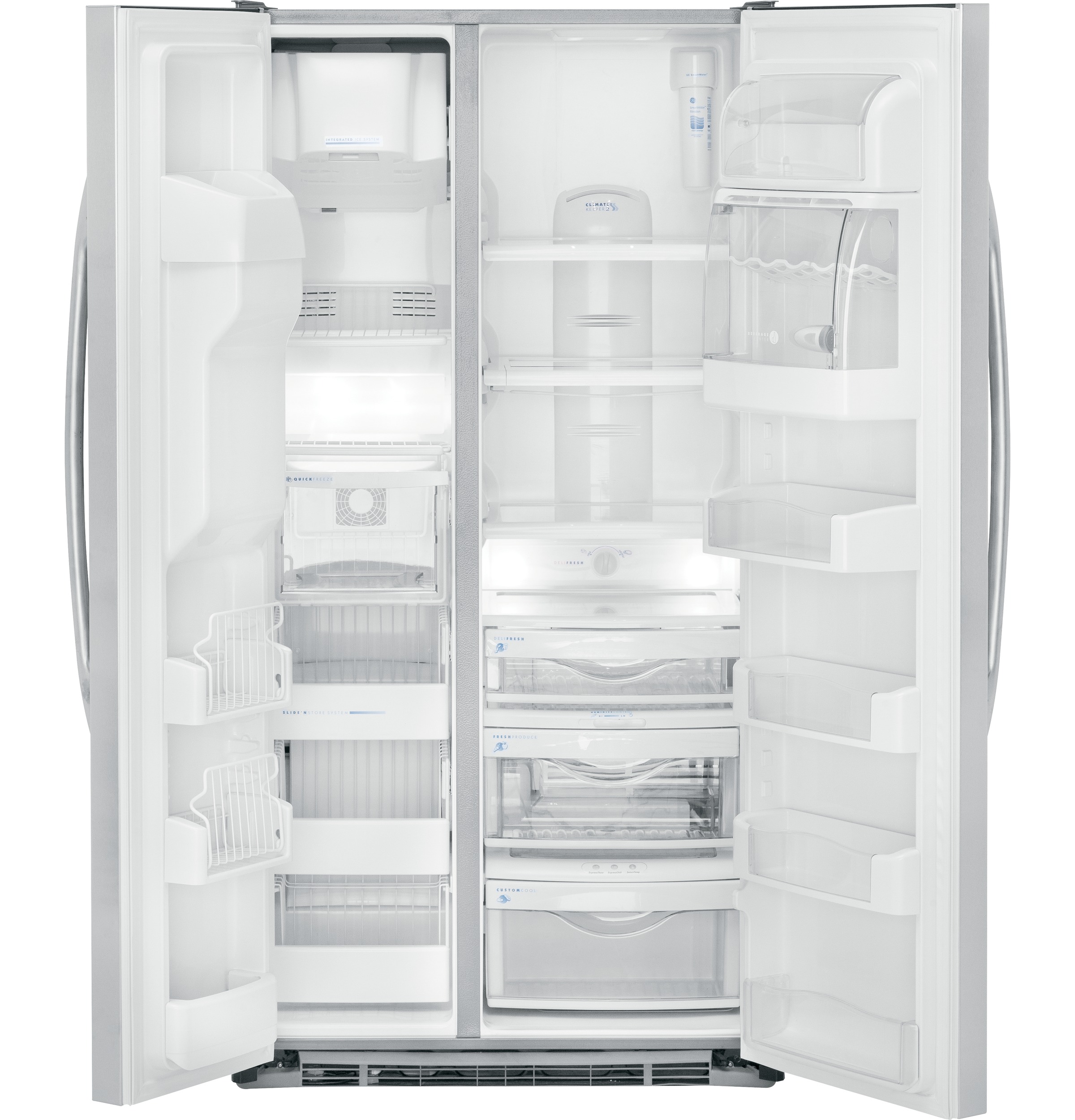 24.6 Cu. Ft. Side-by-Side Refrigerator PSDS5YGXSS, product image 3 of 8