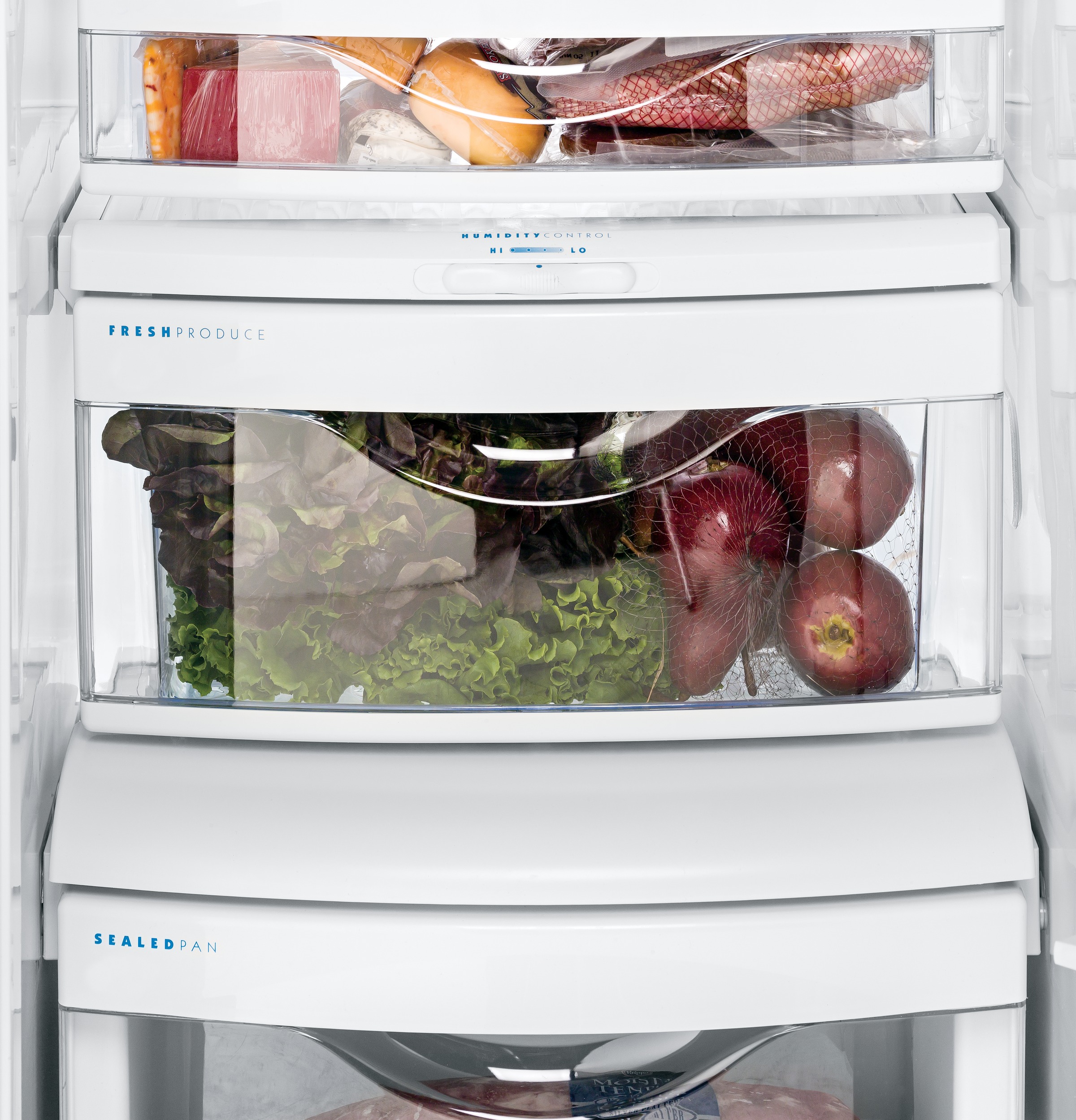Series 25.3 Cu. Ft. Side-by-Side Refrigerator PSE25KBLTS, product image 6 of 16