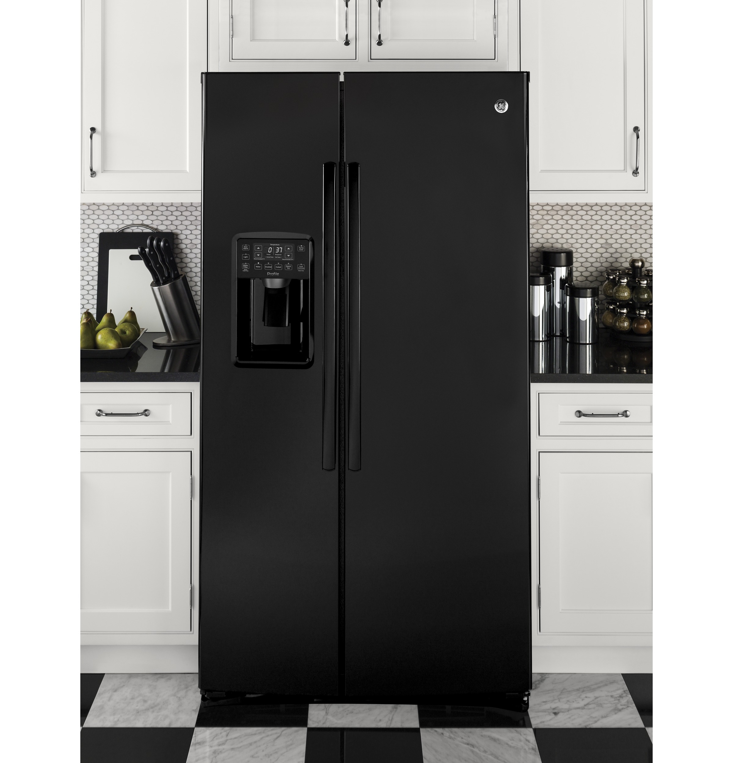 Series 25.3 Cu. Ft. Side-by-Side Refrigerator PSE25KGHBB