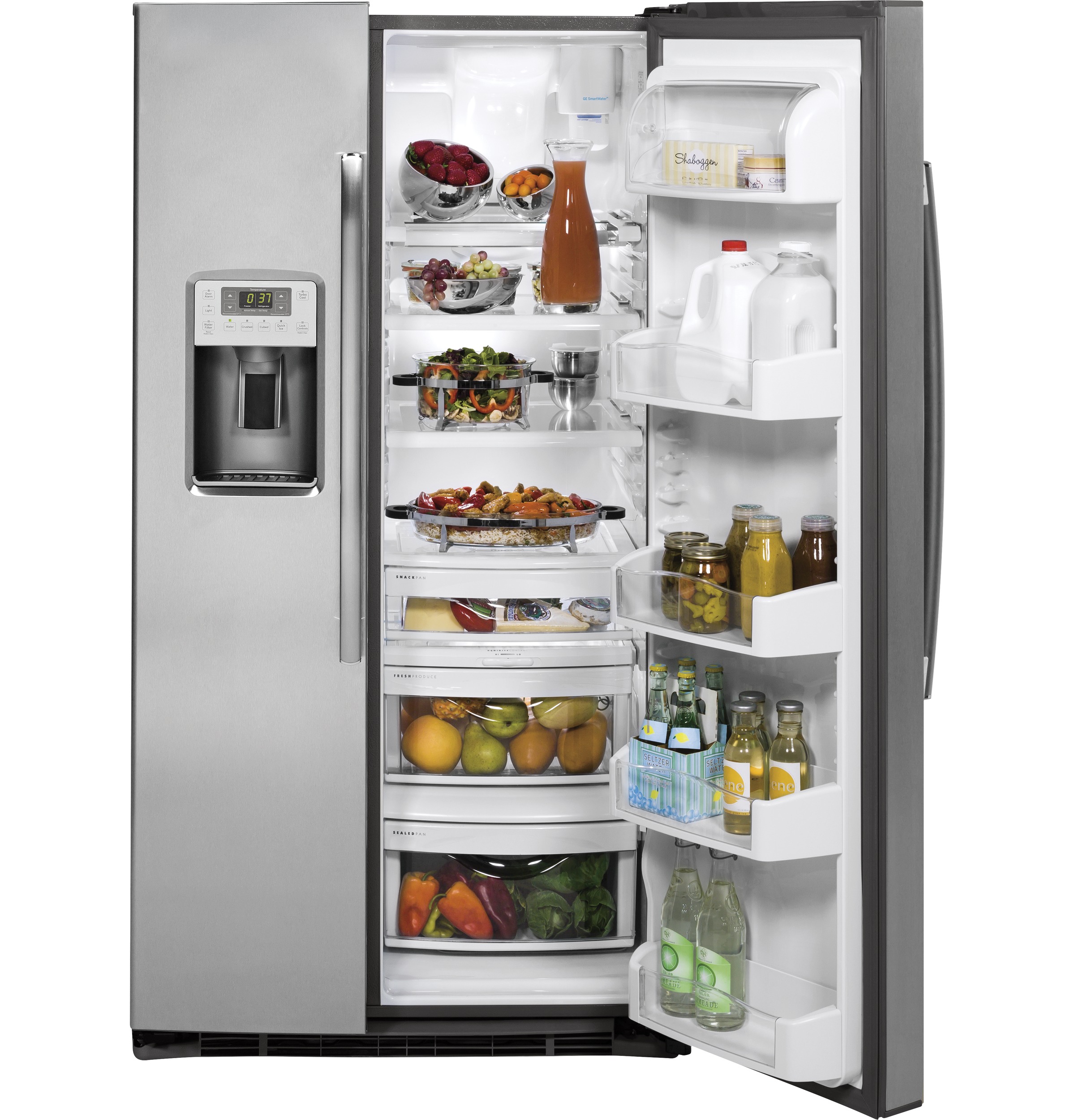 Series 25.3 Cu. Ft. Side-by-Side Refrigerator PSE25KSHSS