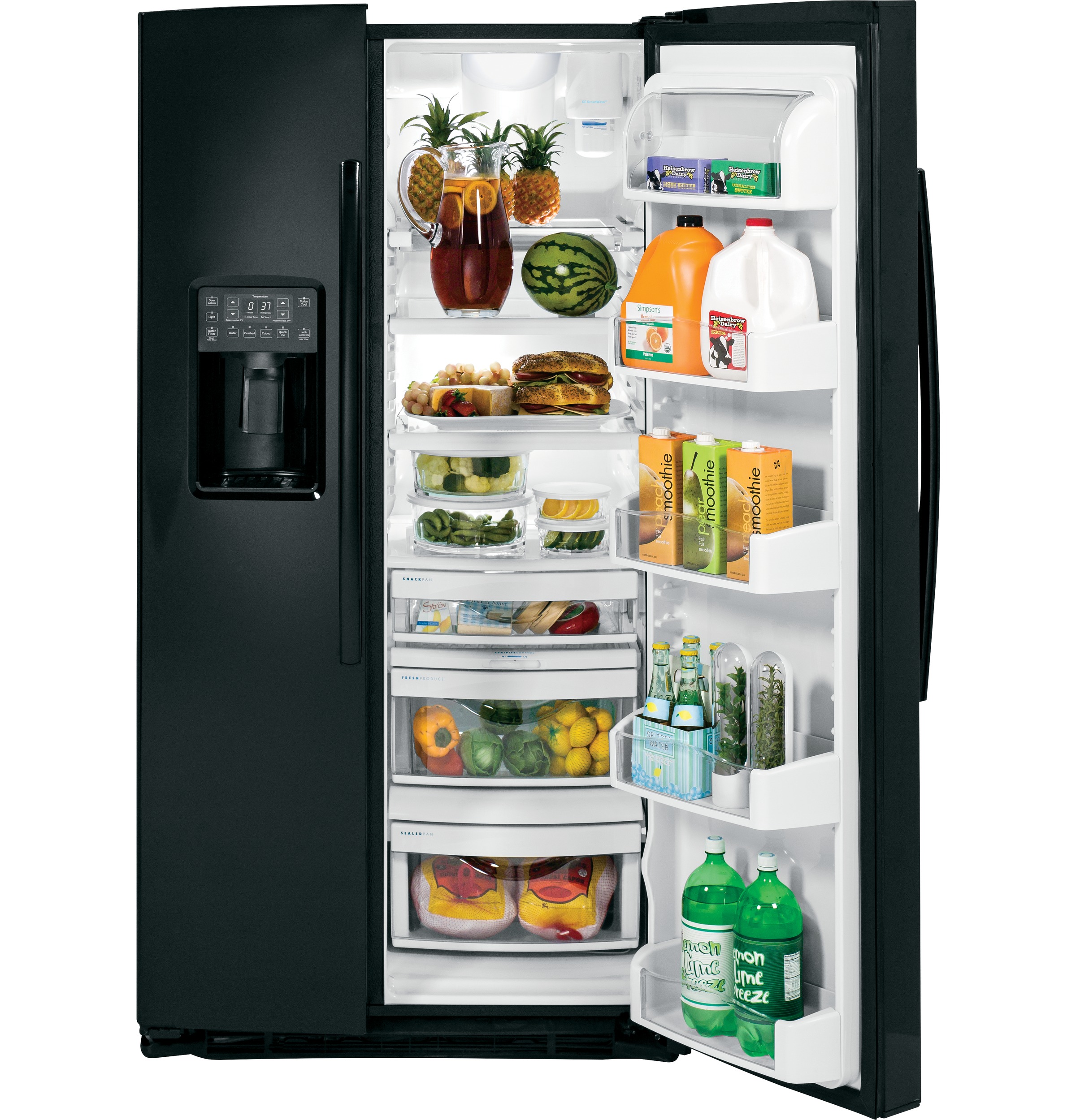 Series 25.9 Cu. Ft. Side-by-Side Refrigerator PSE26KGEBB