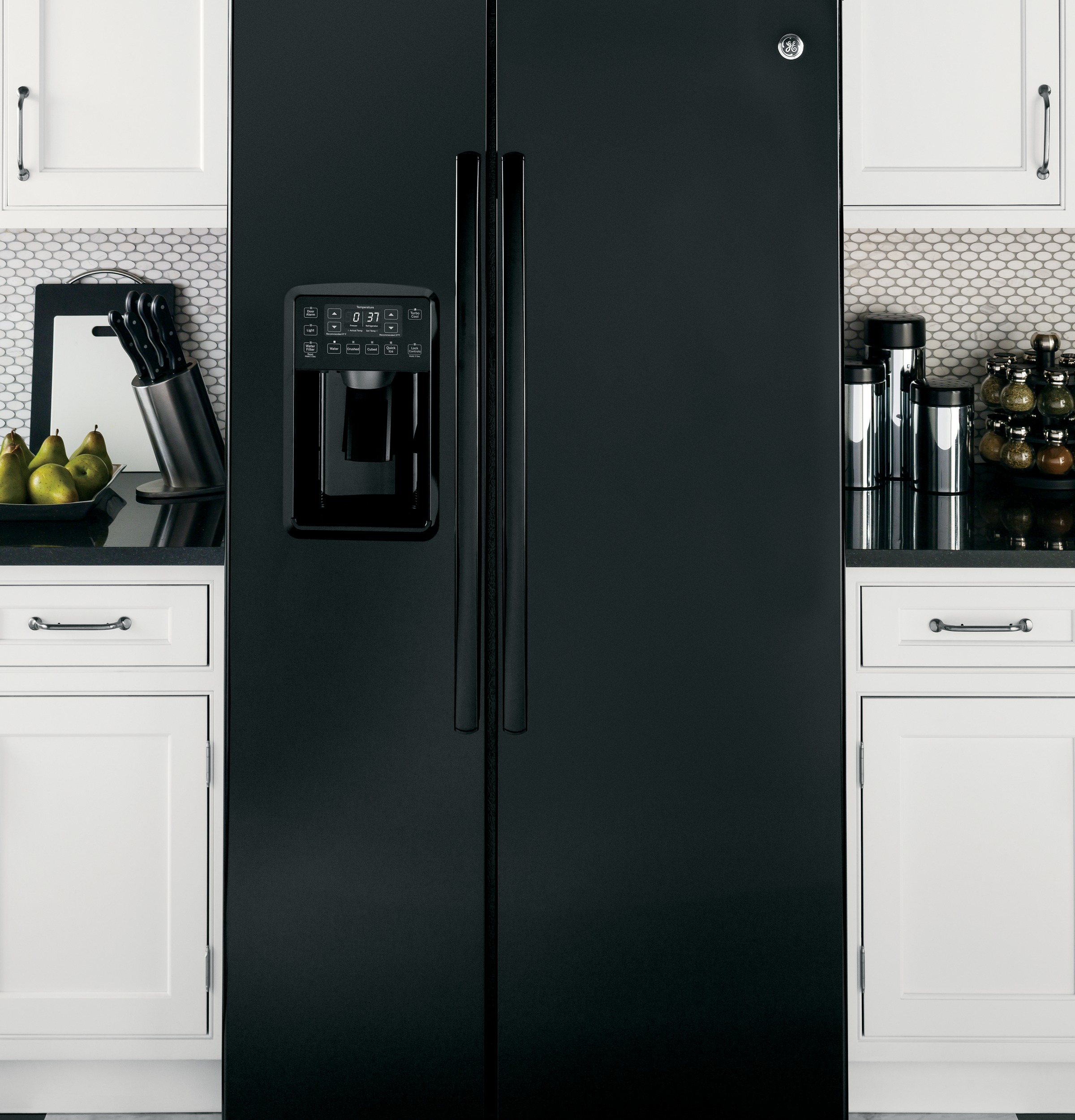 Series 25.9 Cu. Ft. Side-by-Side Refrigerator PSE26KGEBB