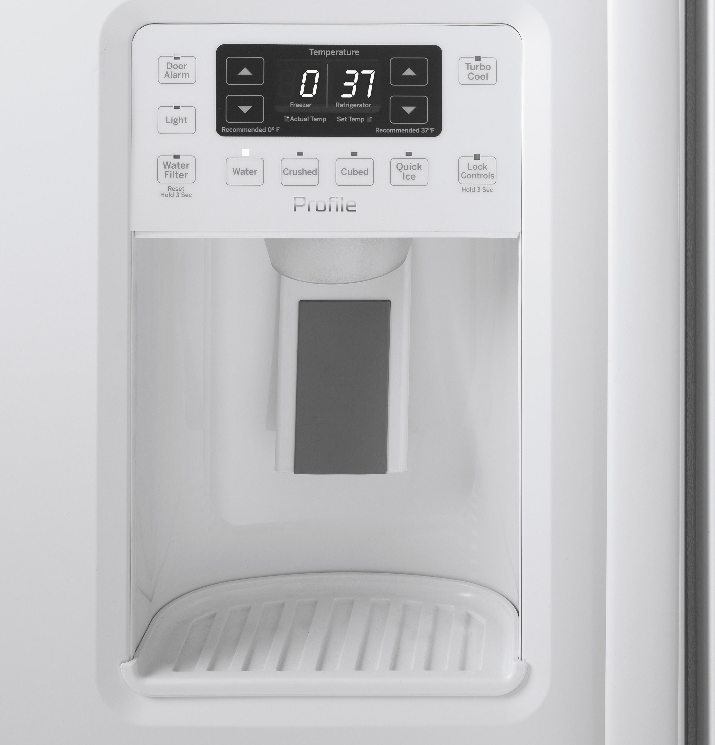 Series 25.9 Cu. Ft. Side-by-Side Refrigerator PSE26KGEWW, product image 7 of 11