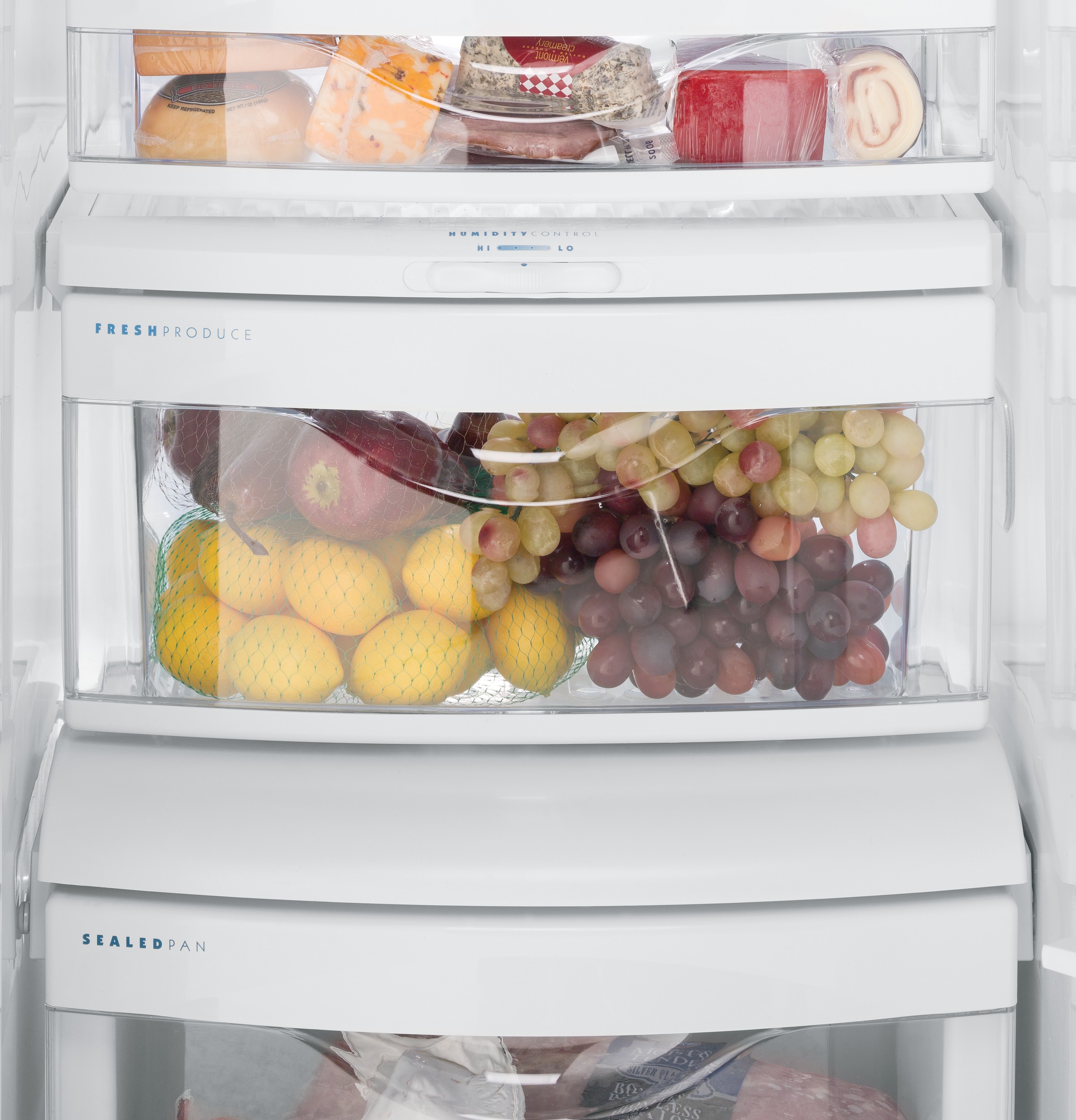 Series 25.9 Cu. Ft. Side-by-Side Refrigerator PSE26KGEWW, product image 9 of 11