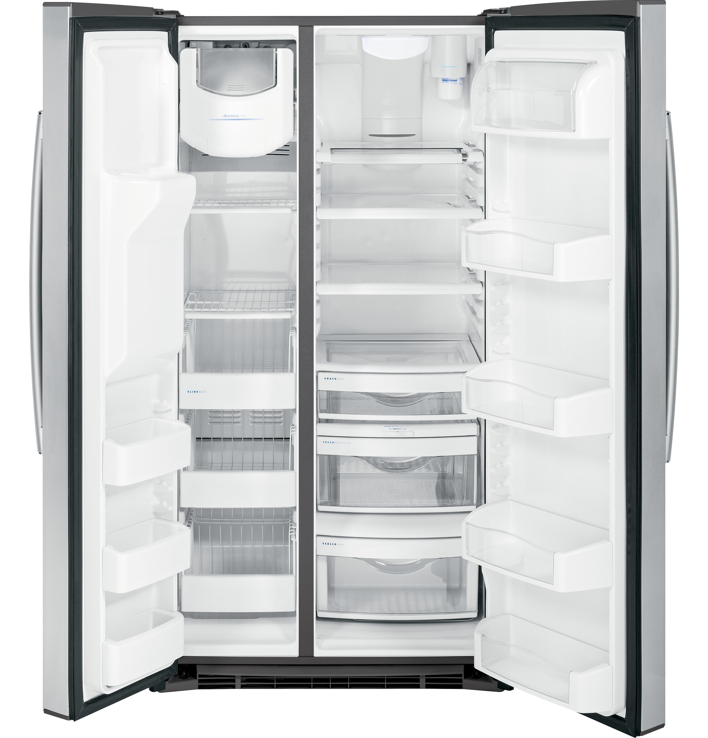 Series 25.9 Cu. Ft. Side-by-Side Refrigerator PSE26KSESS, product image 5 of 18
