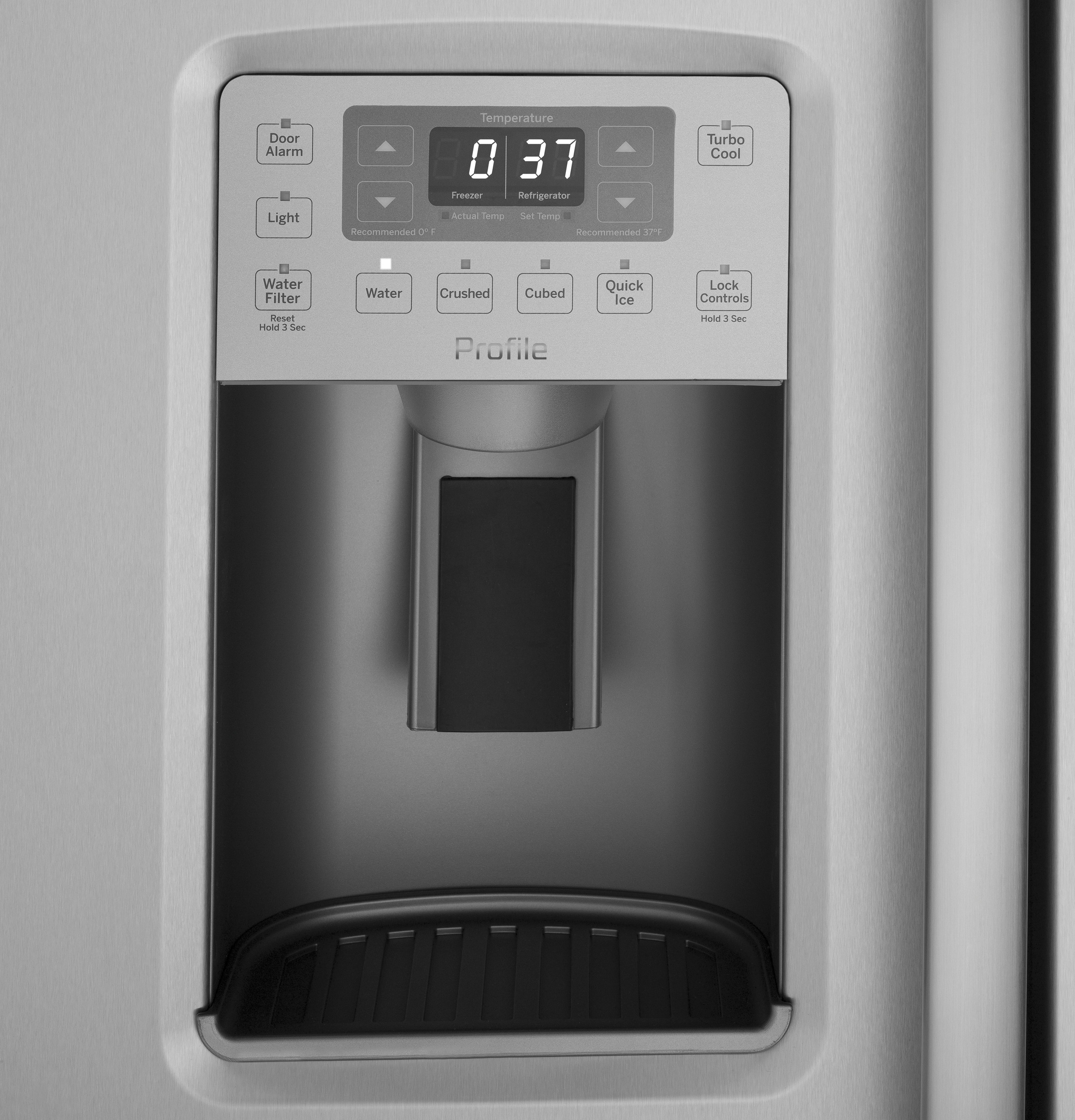 Series 25.9 Cu. Ft. Side-by-Side Refrigerator PSE26KSESS, product image 7 of 18