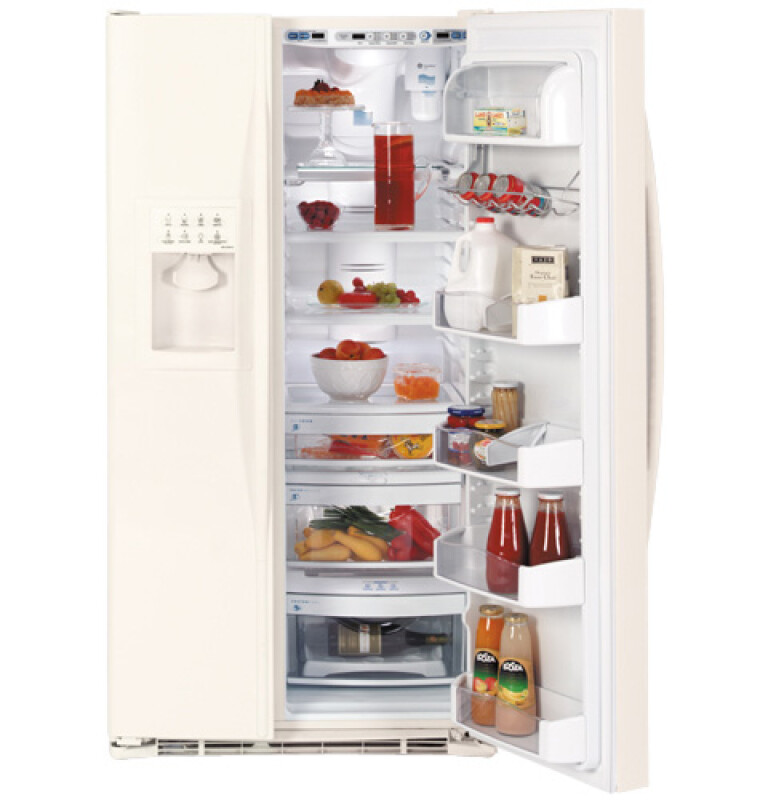 25.5 Cu. Ft. Side-by-Side Refrigerator with Dispenser PSF26NGPCC