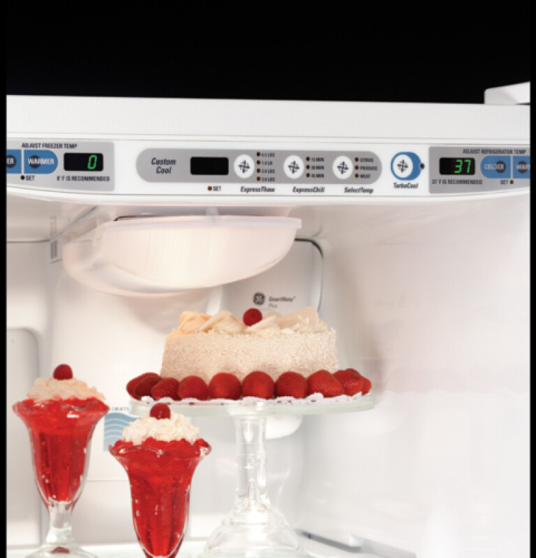 25.5 Cu. Ft. Side-by-Side Refrigerator with Dispenser PSF26NGPWW