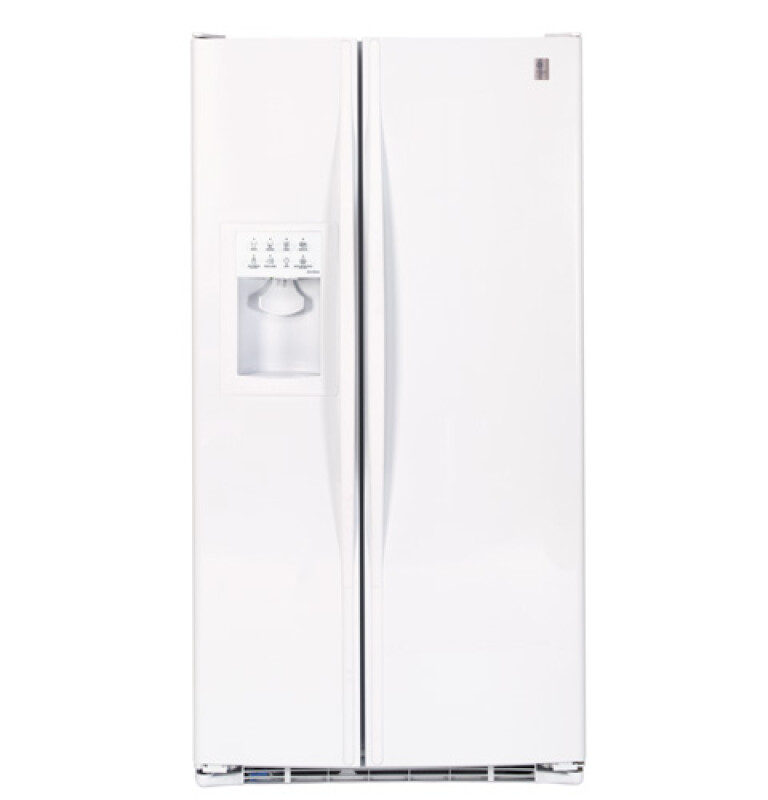 25.5 Cu. Ft. Side-by-Side Refrigerator with Dispenser PSF26NGPWW