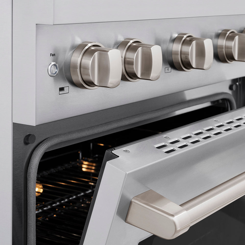 30 In. 4.2 Cu. Ft. Paramount Gas Range With 4 Burner Duopro™ Cooktop And Convection Gas Oven In Stainless Steel PSGR30