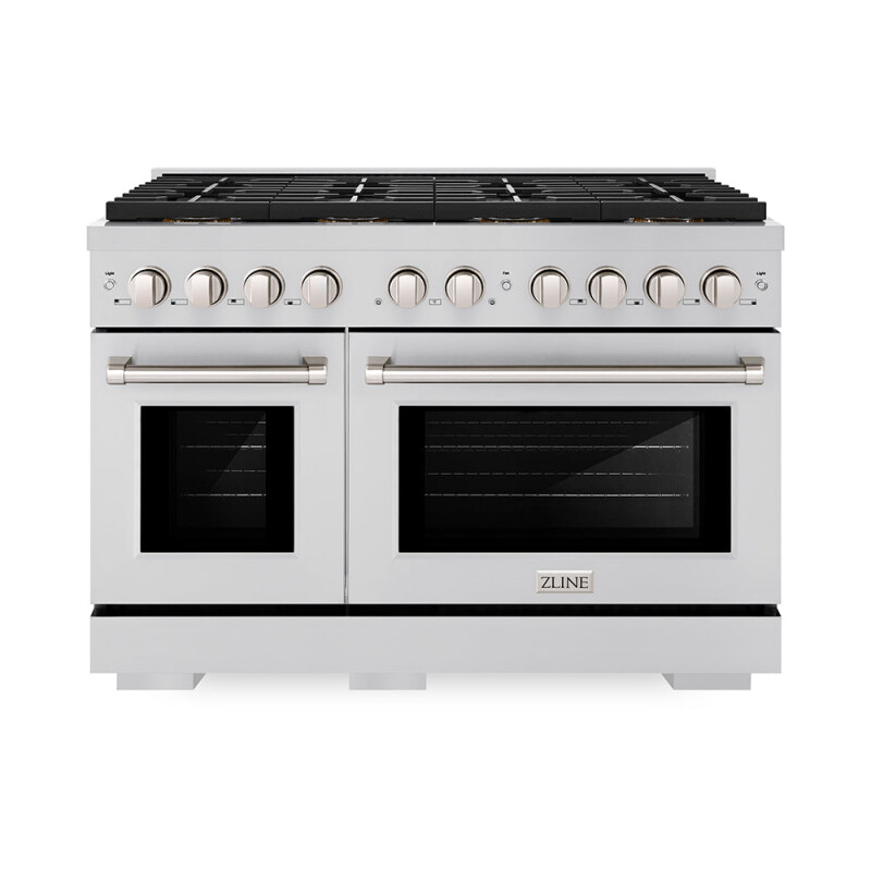 48 in. 6.7 cu. ft. Paramount Gas Range with 8 Burner DuoPro™ Cooktop and Dual Ovens PSGR48