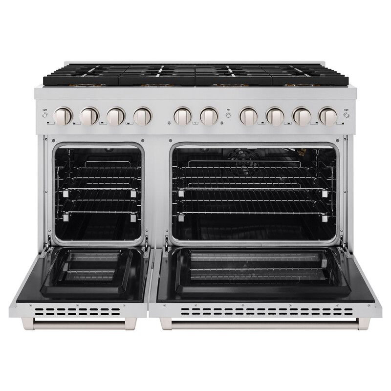 48 in. 6.7 cu. ft. Paramount Gas Range with 8 Burner DuoPro™ Cooktop and Dual Ovens PSGR48