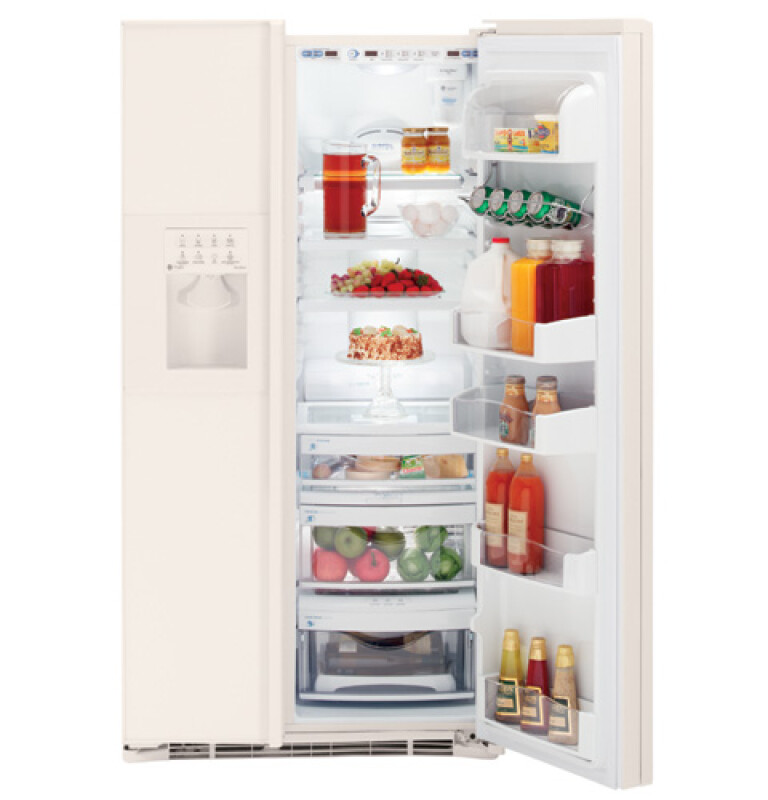 CustomStyle 22.6 Cu. Ft. Side-By-Side Refrigerator PSH23PGRWW