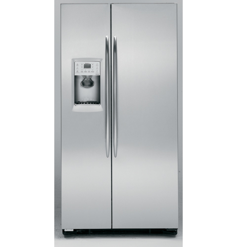 Counter-Depth 22.6 Cu. Ft. Stainless Side-by-Side Refrigerator PSH23PSTSS, product image 2 of 3
