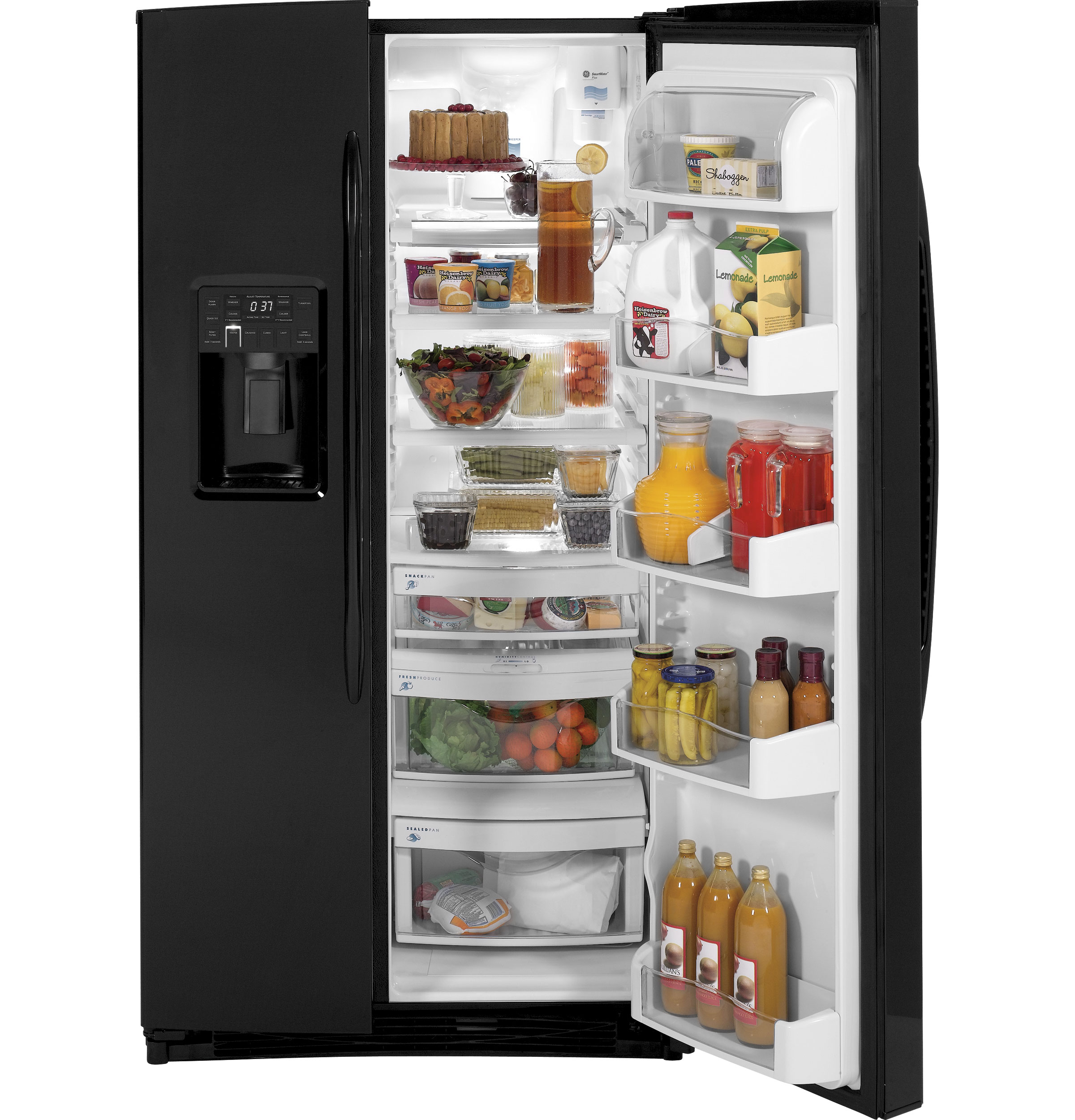 25.9 Cu. Ft. Side-by-Side Refrigerator with Dispenser PSHF6PGZBB