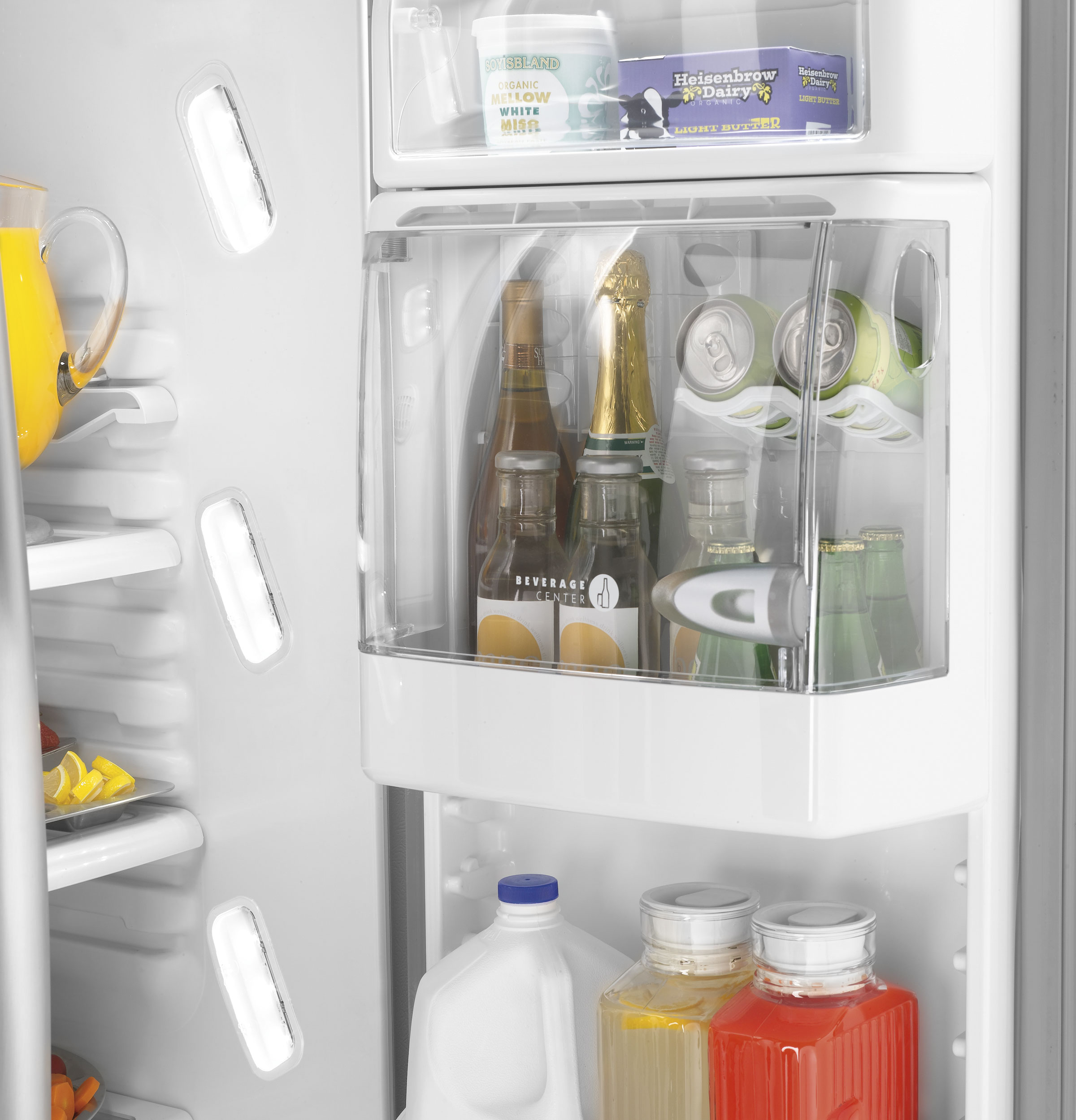 25.6 Cu. Ft. Side-by-Side Refrigerator PSHF6YGZBB, product image 5 of 8