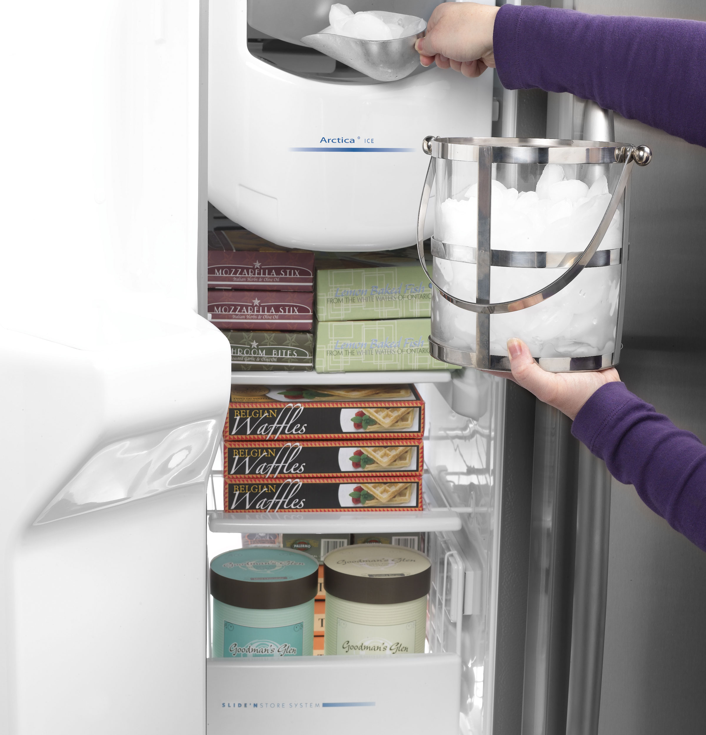 25.9 Cu. Ft. Side-by-Side Refrigerator with Dispenser PSHS6PGZSS