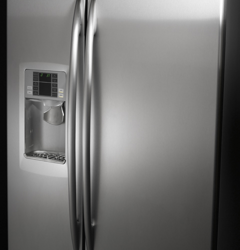 りさページ　BIJ Buy GE Profile 25.5 Cu. Ft. Side-by-Side Refrigerator | PSHS6YGXSS