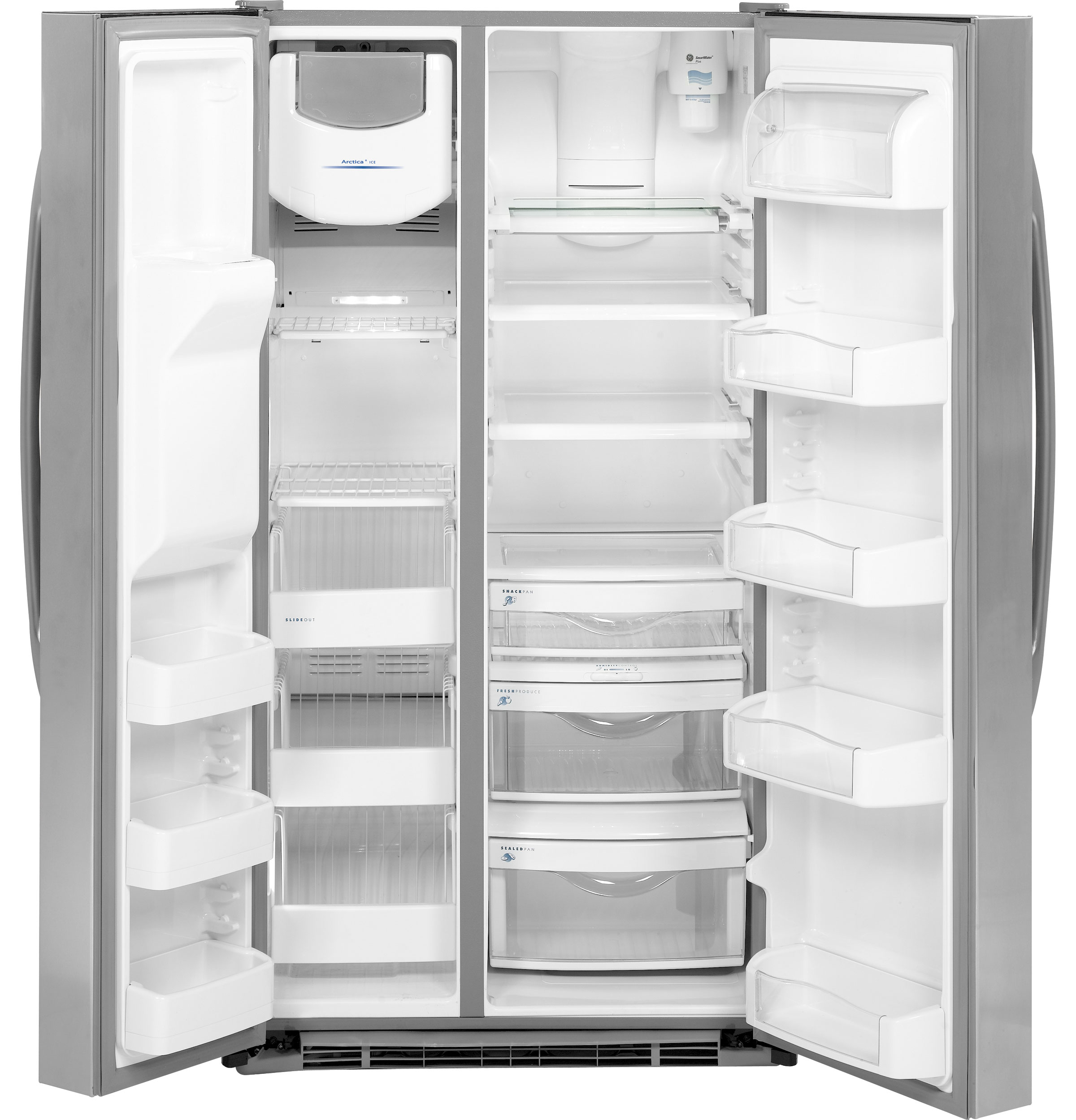 29.1 Cu. Ft. Side-by-Side Refrigerator with Dispenser PSHS9PGZSS, product image 4 of 17